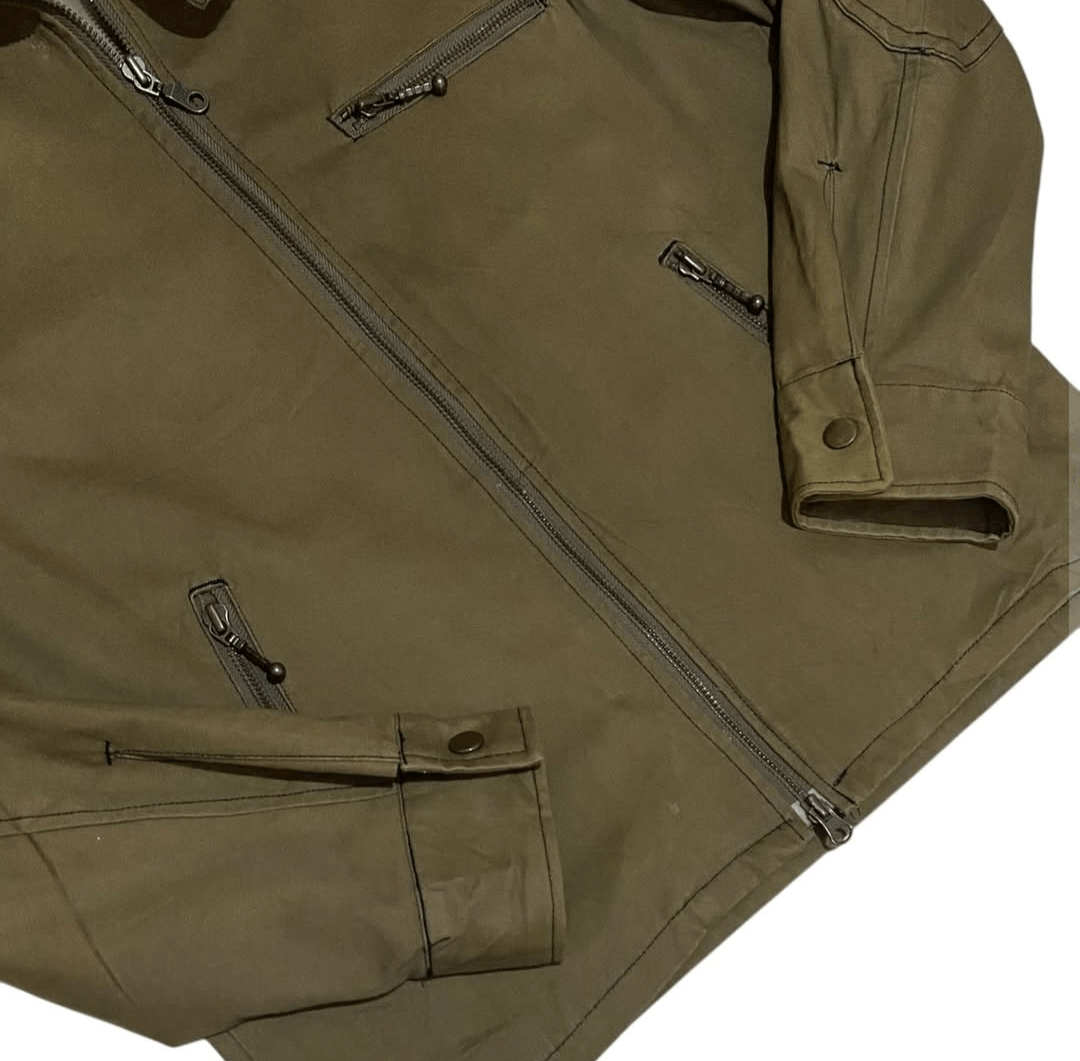 Takeo Kikuchi takeo kikuchi vintage biker canvas jacket Size US L / EU 52-54 / 3 - 5 Thumbnail