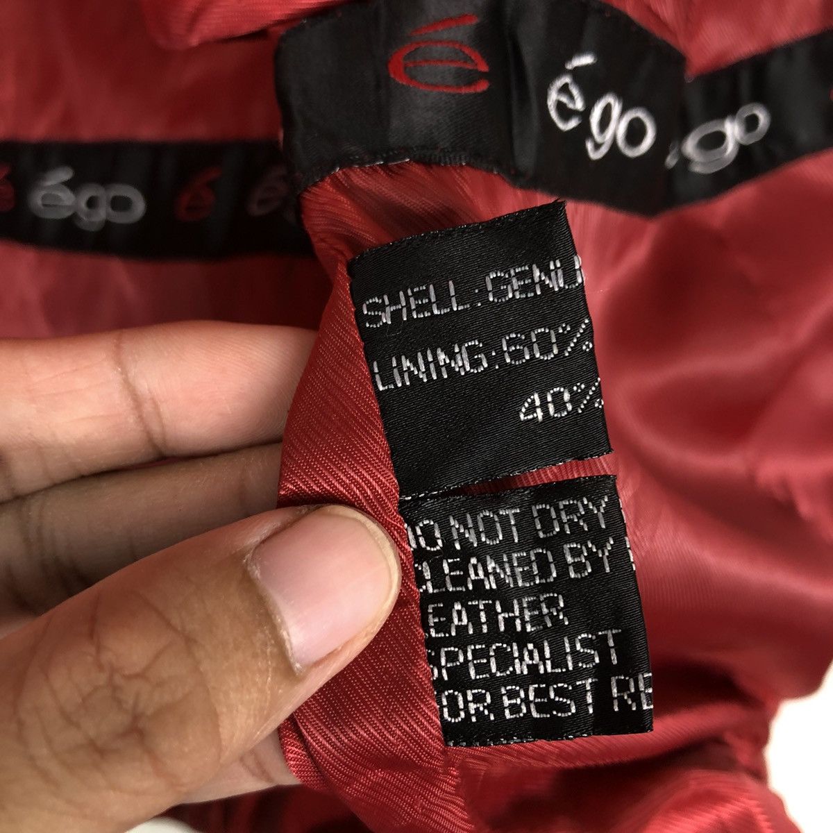 Japanese Brand 📌Vintage Biker Leather Jacket Zipper Ego Size US M / EU 48-50 / 2 - 22 Thumbnail