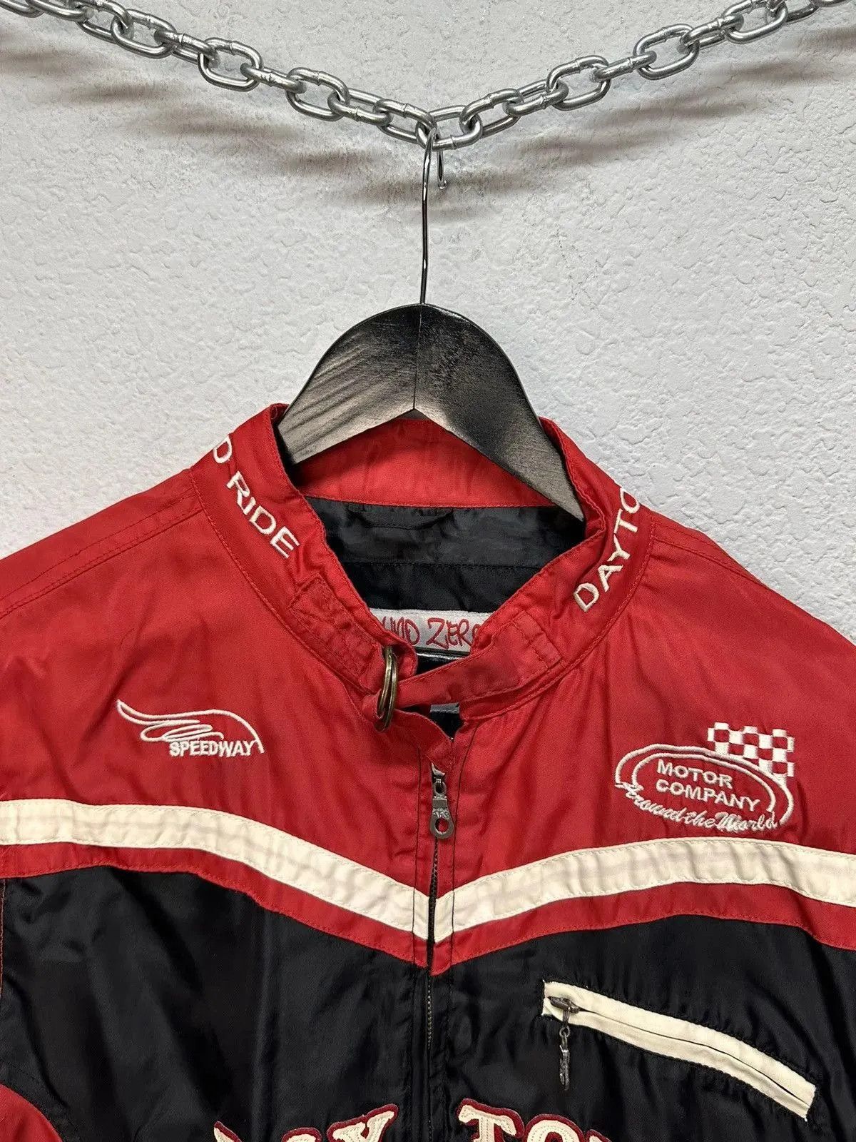 Formula 1 Moto Vodafone F1 Nascar Racing Jacket Leather Red Bull Lucky Size US XXL / EU 58 / 5 - 5 Thumbnail