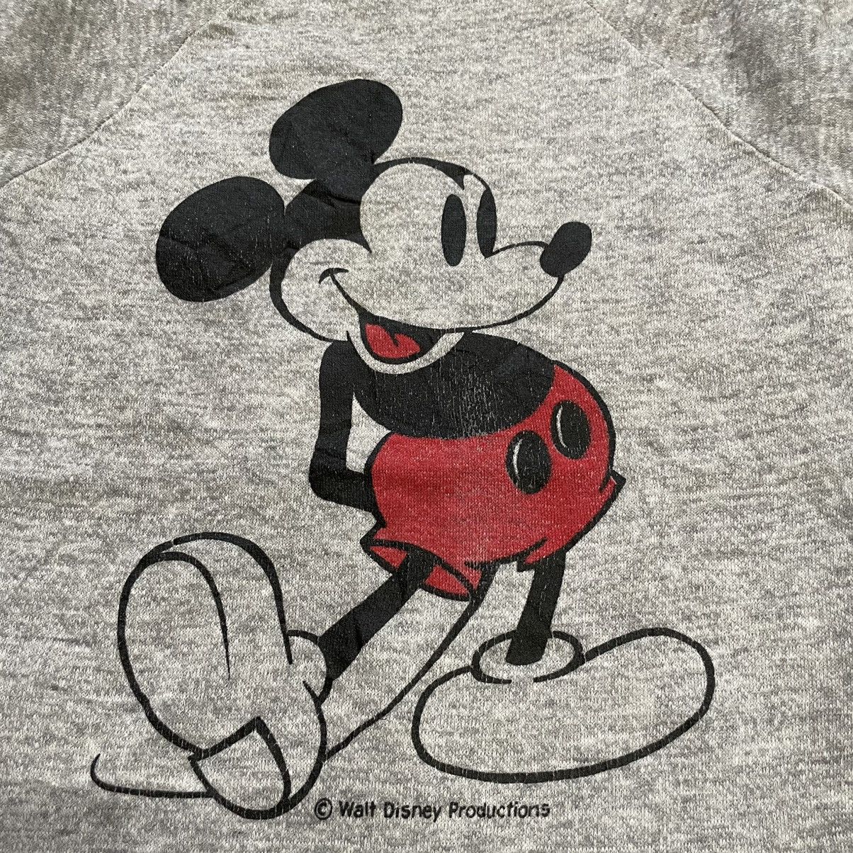 Mickey Mouse Vintage 70s Mickey Mouse Heather Gray Triblend Crewneck Size US M / EU 48-50 / 2 - 4 Thumbnail