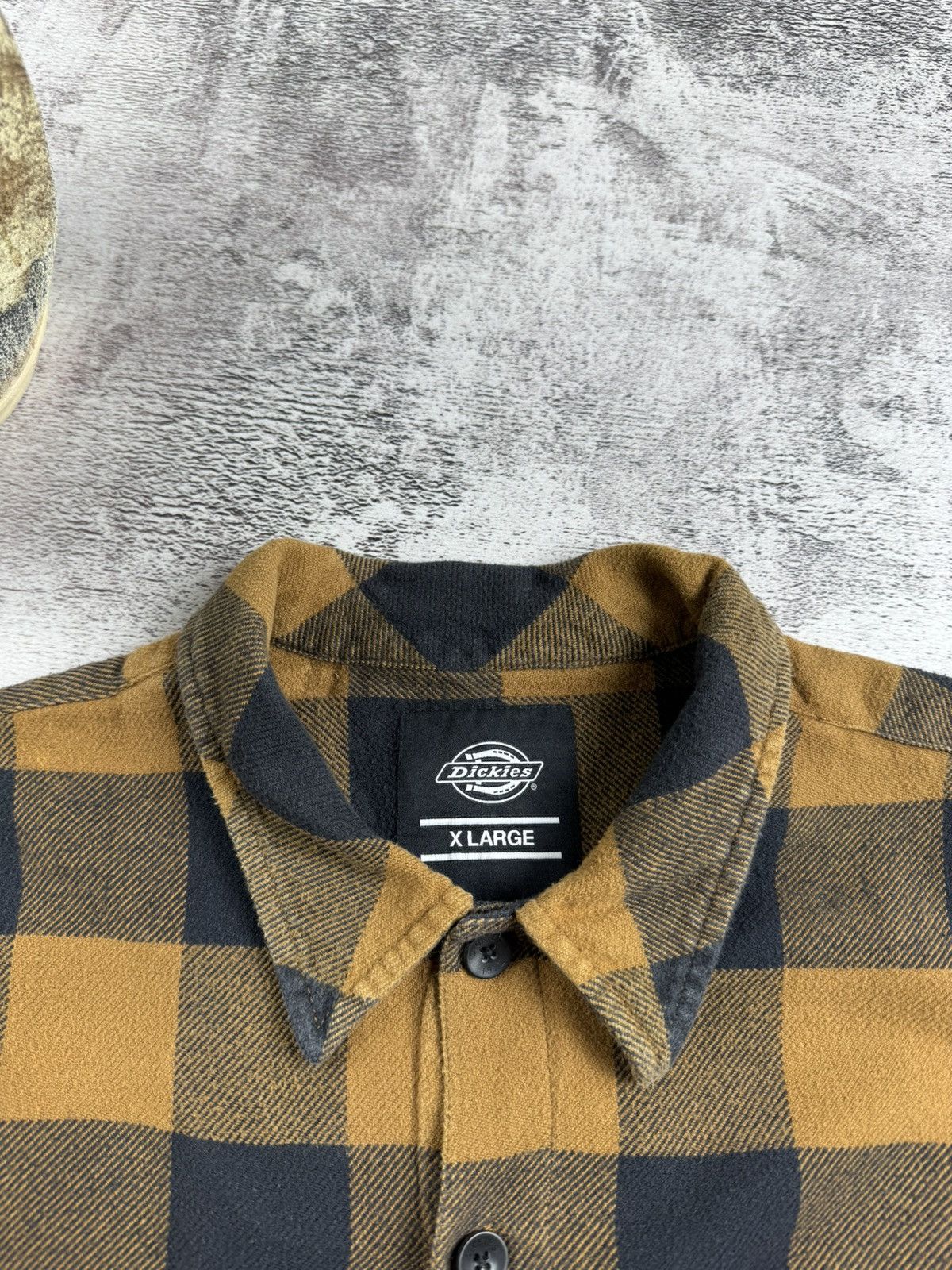 Dickies Dickies West Checked Striped Pocket Longsleeve Button Shirt Size US XL / EU 56 / 4 - 10 Thumbnail