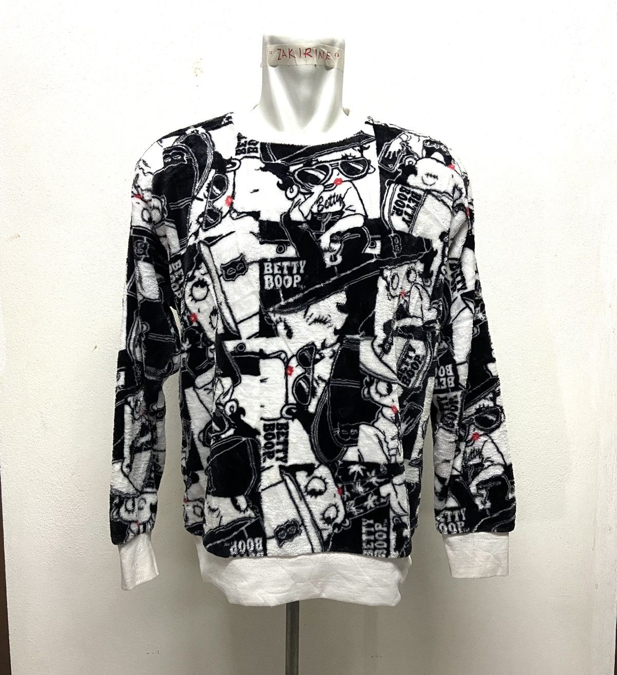 Other BETTY BOOP FULL PRINT SWEATSHIRT Size US M / EU 48-50 / 2 - 3 Thumbnail