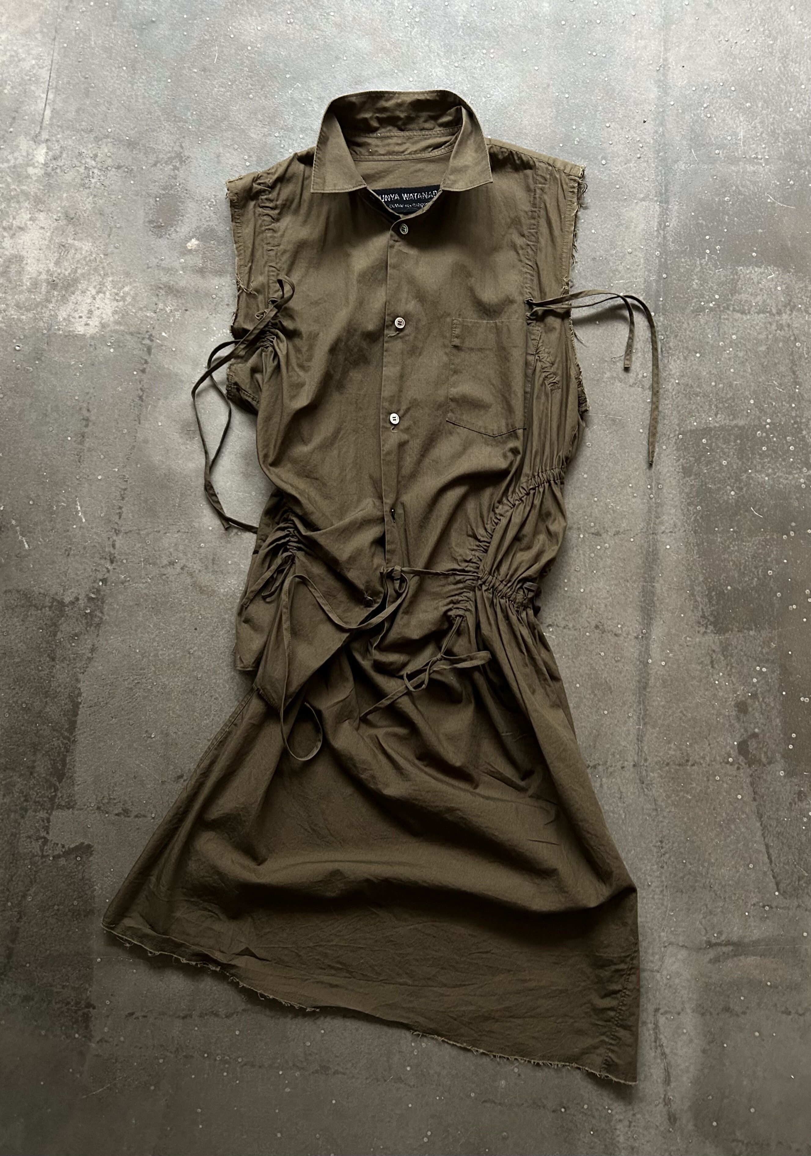 Junya Watanabe junya watanabe sleeveless dress with drawstring Size M / US 6-8 / IT 42-44 - 1 Thumbnail