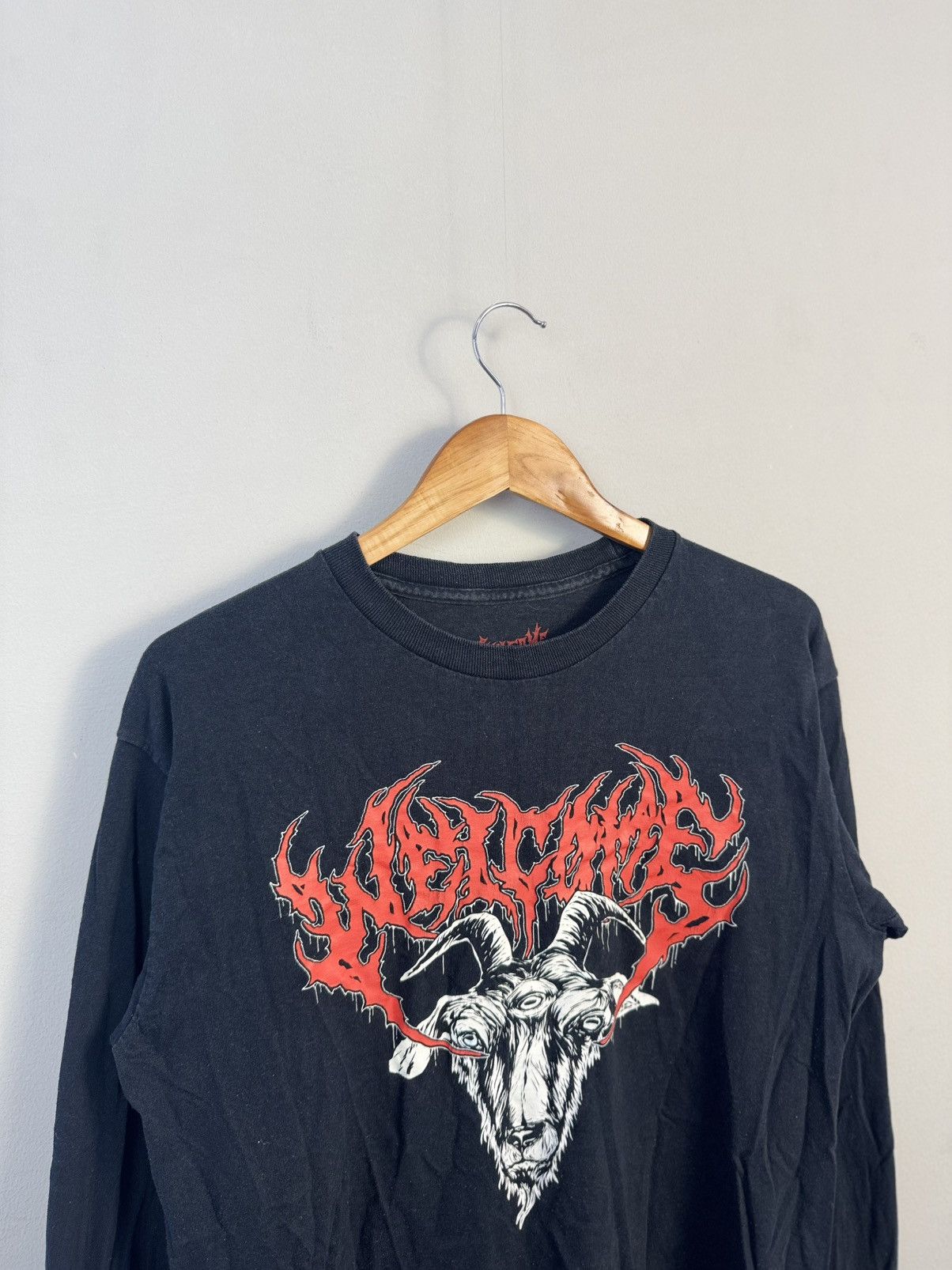 Vintage × Welcome Skateboards Welcome Skateboards Long sleeves Skate Surf T-Shirt Size US M / EU 48-50 / 2 - 3 Thumbnail