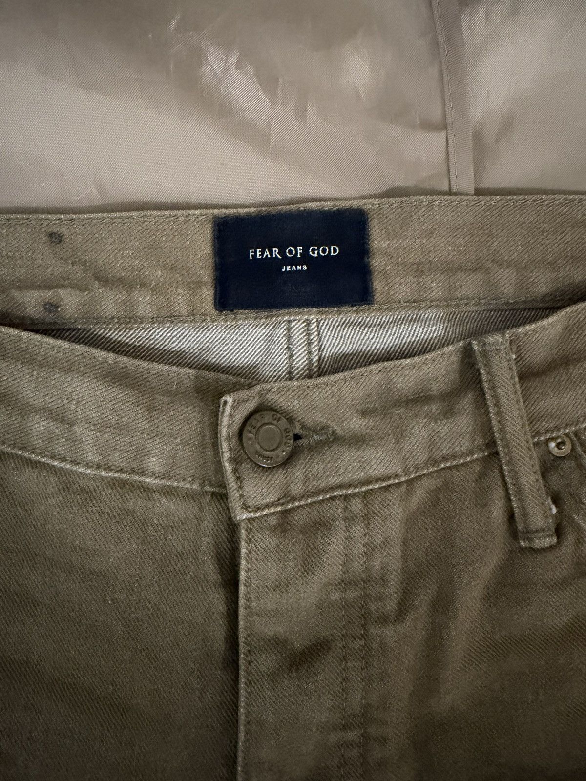 Fear of God Fear Of God Selvedge Jeans Fifth Collection Size 36 Size US 36 / EU 52 - 2 Thumbnail