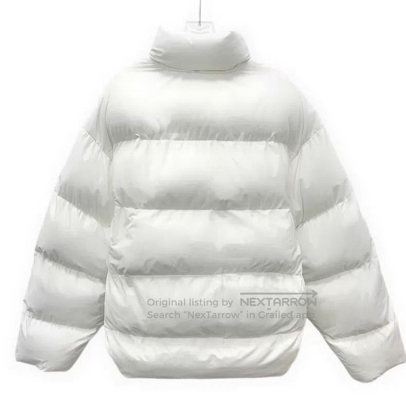 Balenciaga Balenciaga White Collar Zip Long Sleeve Down Jacket Size XS / US 0-2 / IT 36-38 - 2 Thumbnail