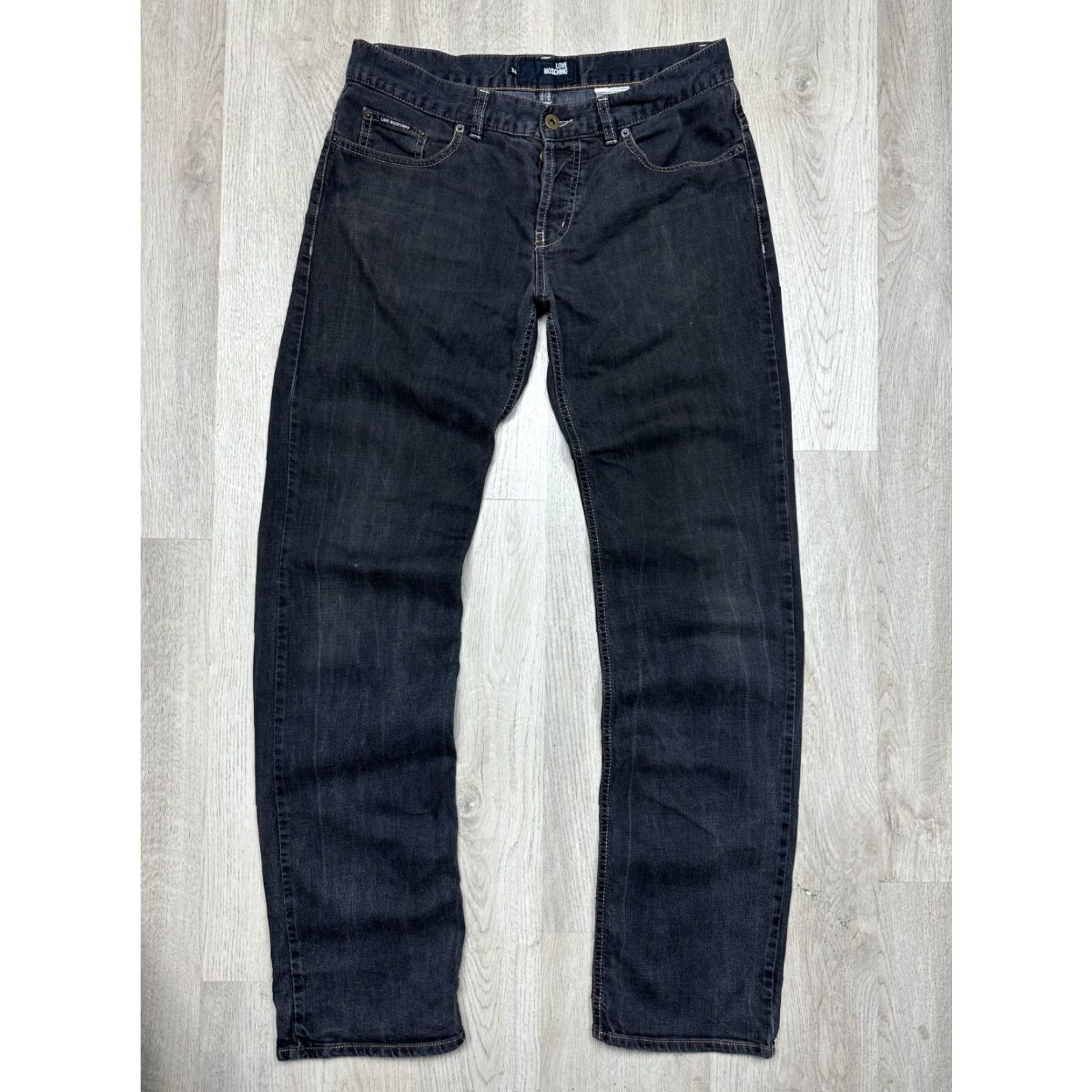 Moschino Love Moschino Jeans Denim Pants Mens Size 34 Gray Cotton Dubai 34 in Inseam 34 Mens Jeans Size US 34 / EU 50 - 5 Thumbnail