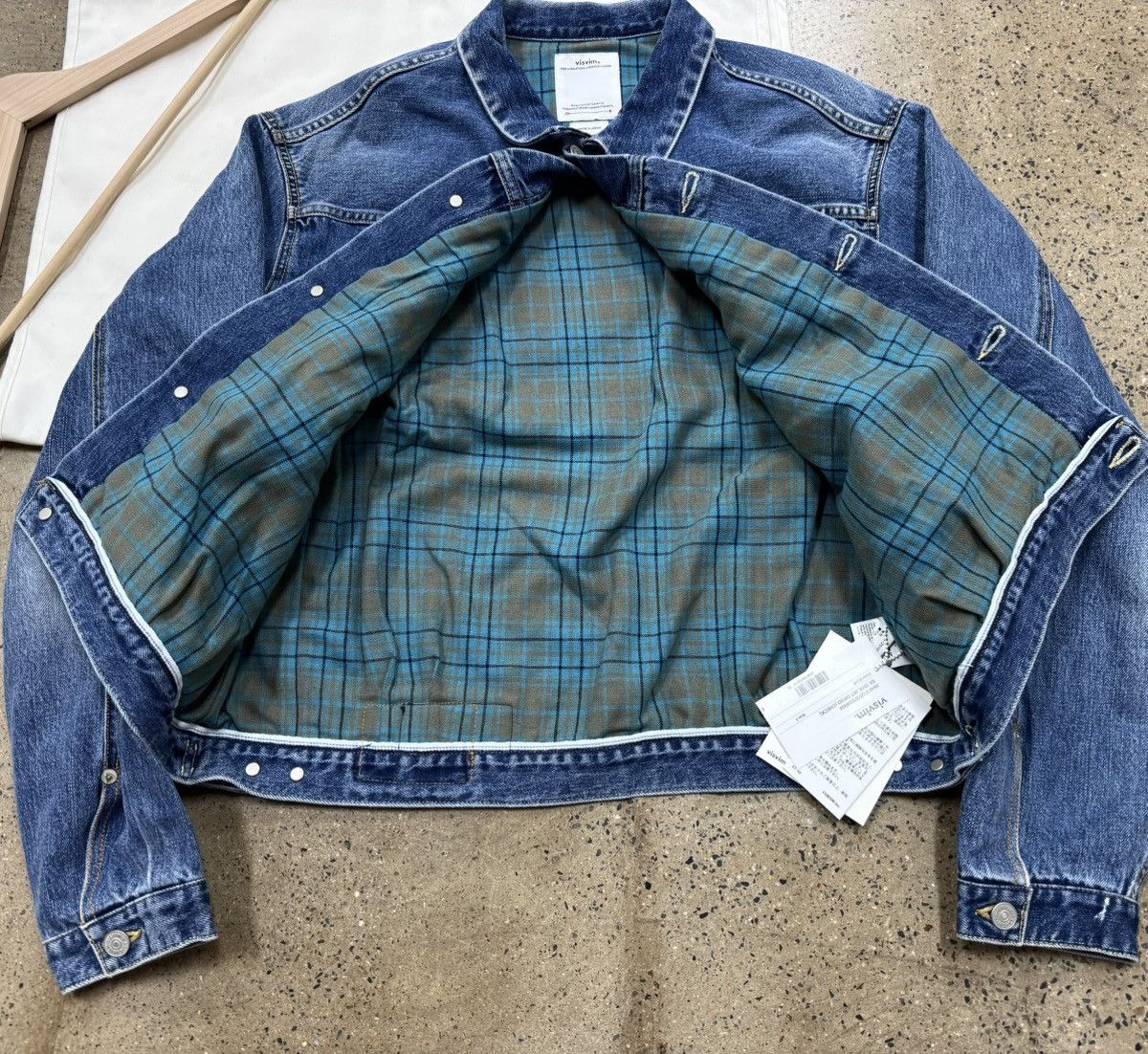 Visvim VISVIM 25SS 101X JKT DMGD (CHECK) Size US L / EU 52-54 / 3 - 2 Thumbnail