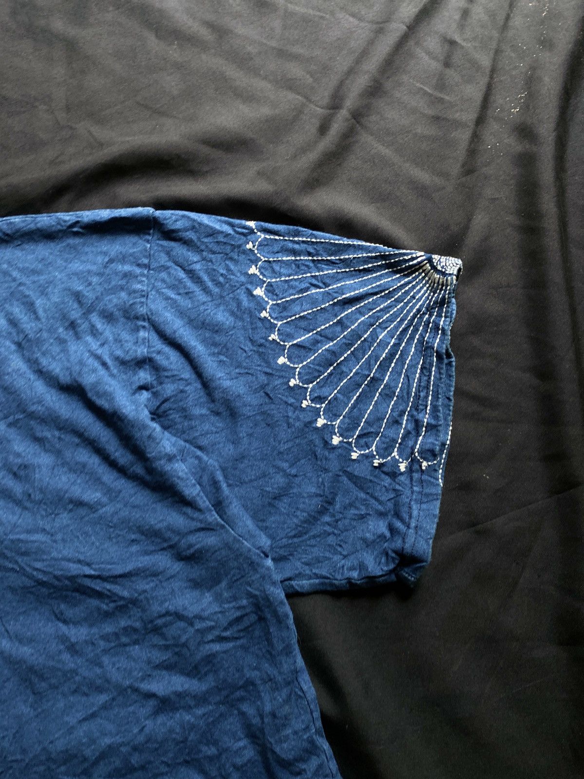 Kapital Kapital Indigo Sashiko Tee Size US L / EU 52-54 / 3 - 4 Thumbnail