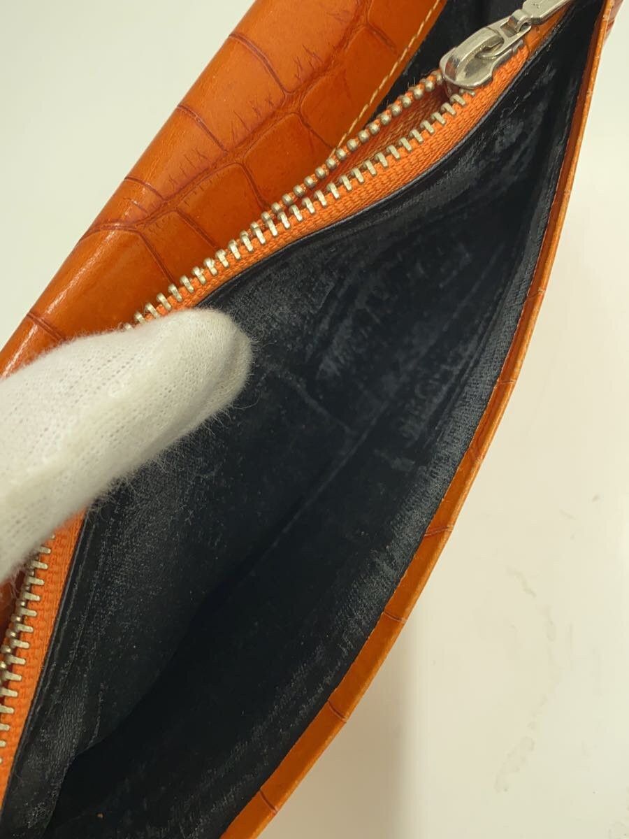Jean Paul Gaultier Archive Crocodile Leather Embossed Long Wallet Size ONE SIZE - 7 Thumbnail