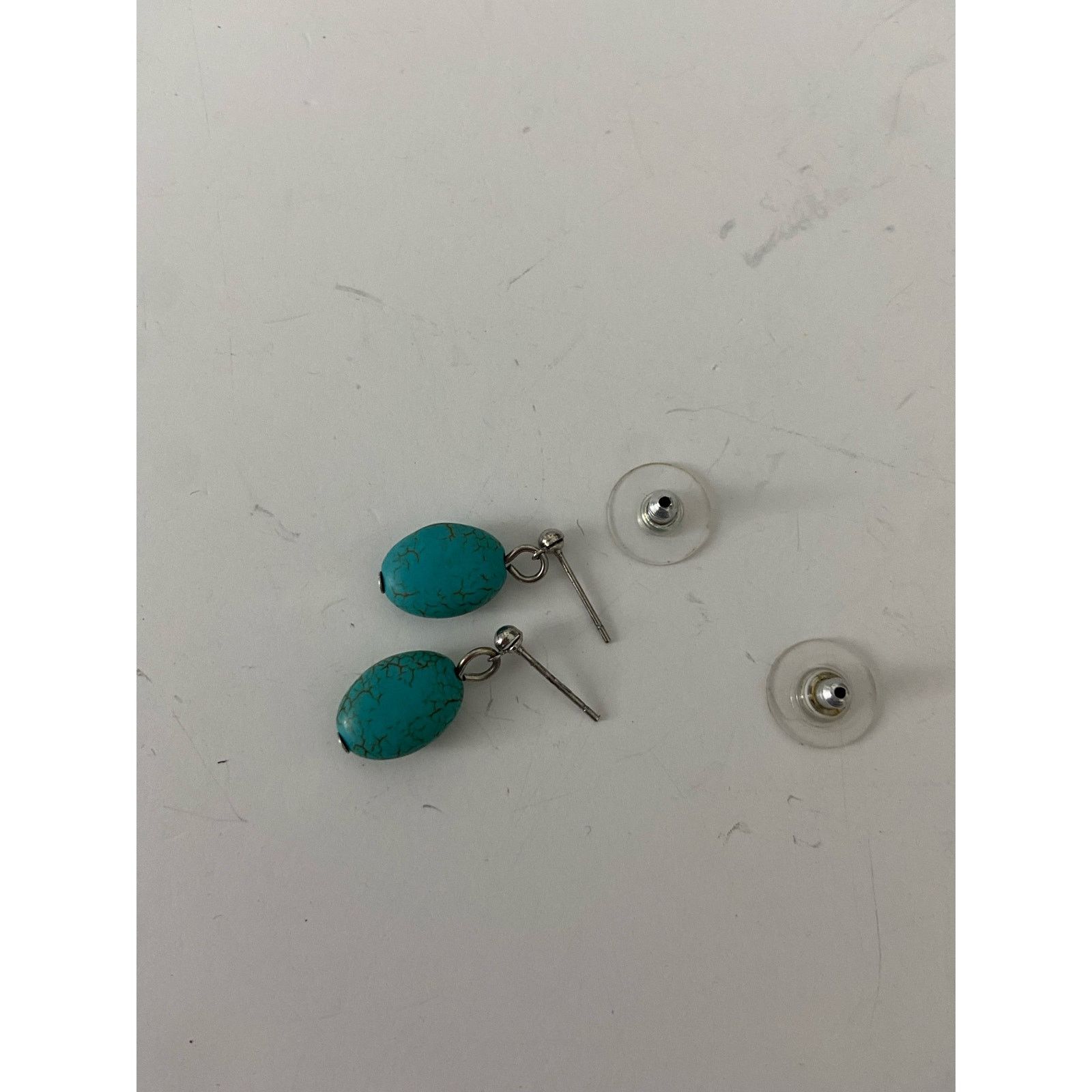 Other turquoise howlite bead earrings Size ONE SIZE - 2 Thumbnail