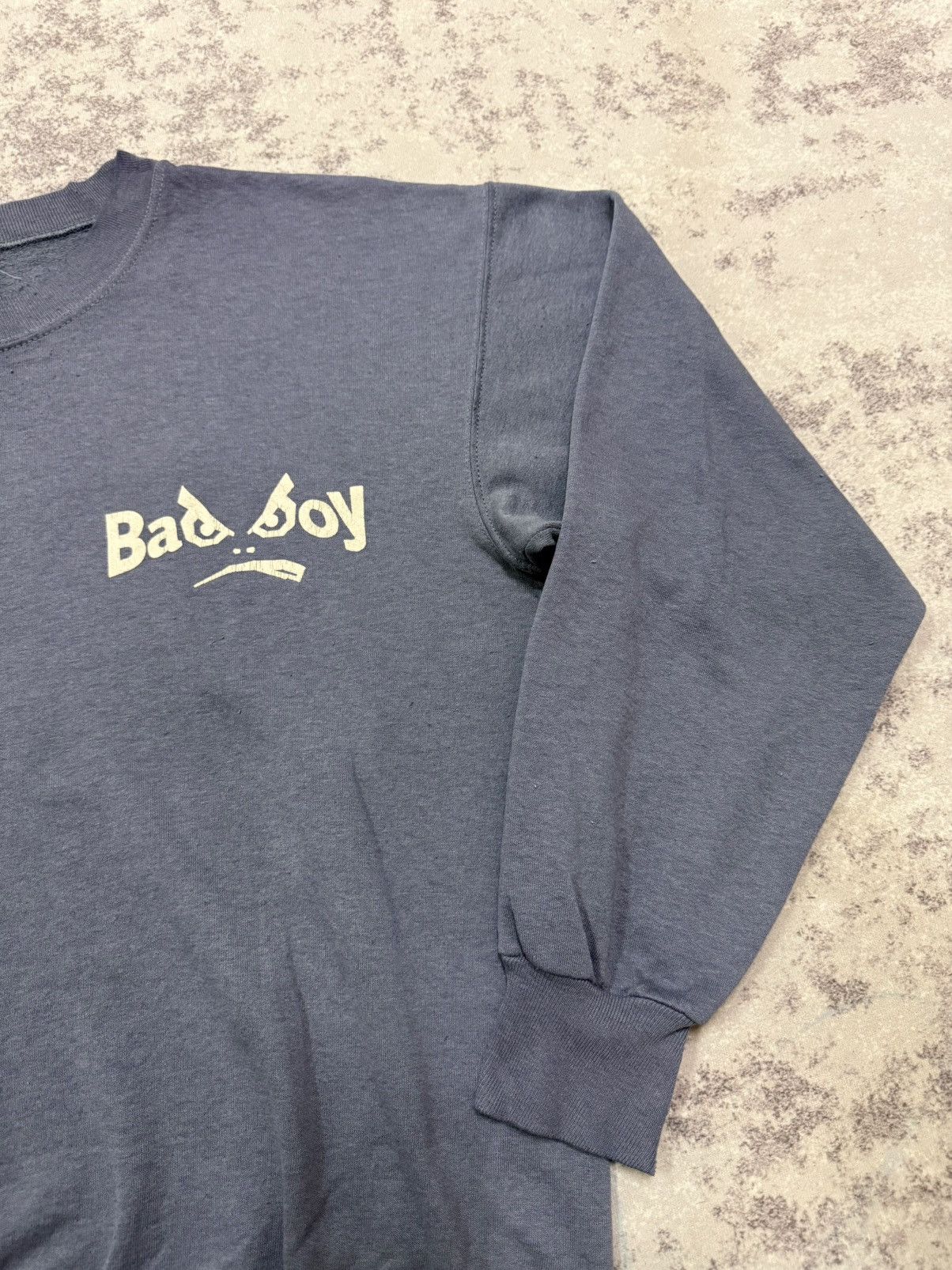 Vintage Vintage 80s Bad Boy Backhit Logo Sweatshirt Size US M / EU 48-50 / 2 - 5 Thumbnail