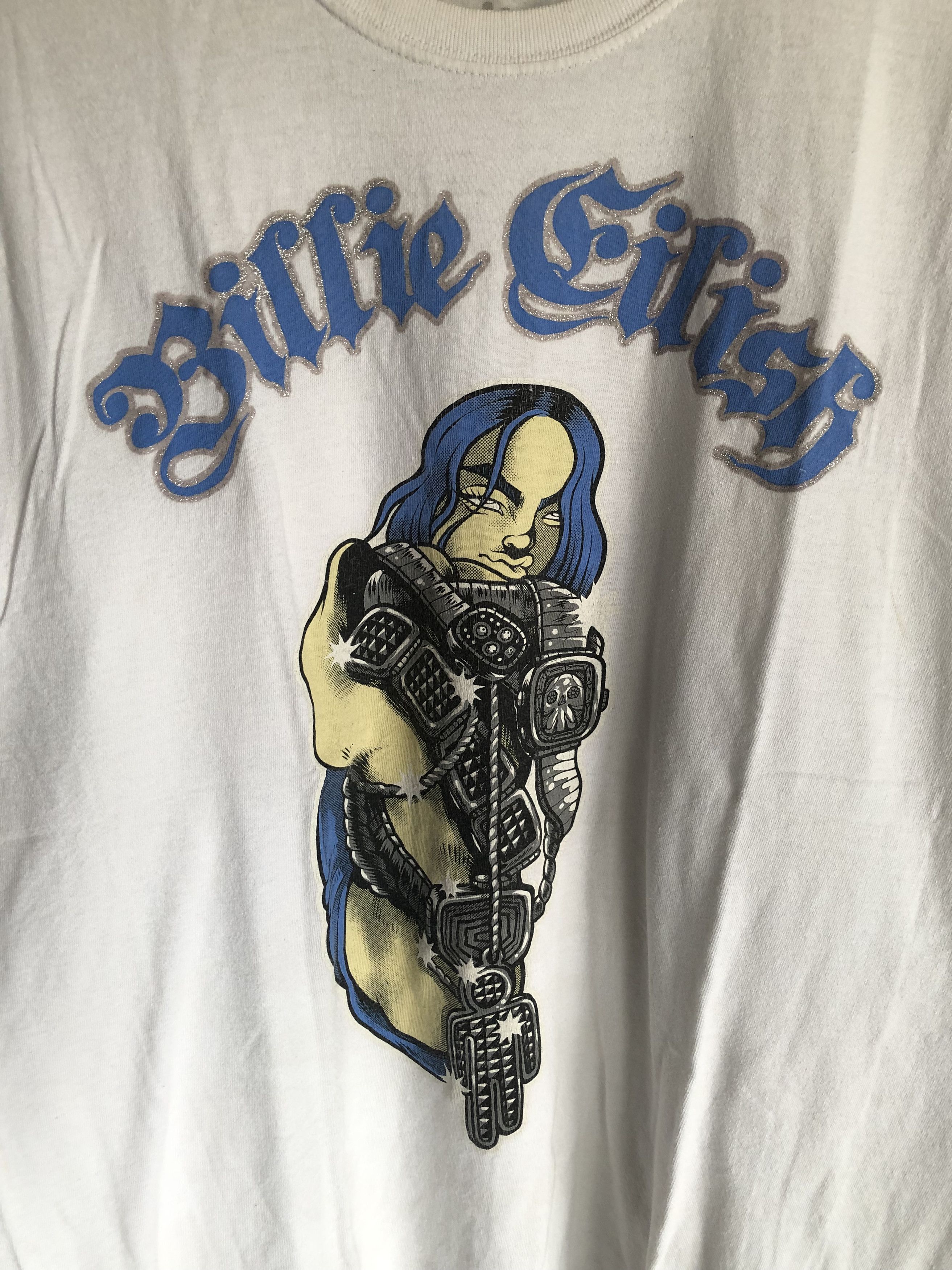 Band Tees × Billie Eilish Billie Eilish White Tee Size US XL / EU 56 / 4 - 4 Thumbnail