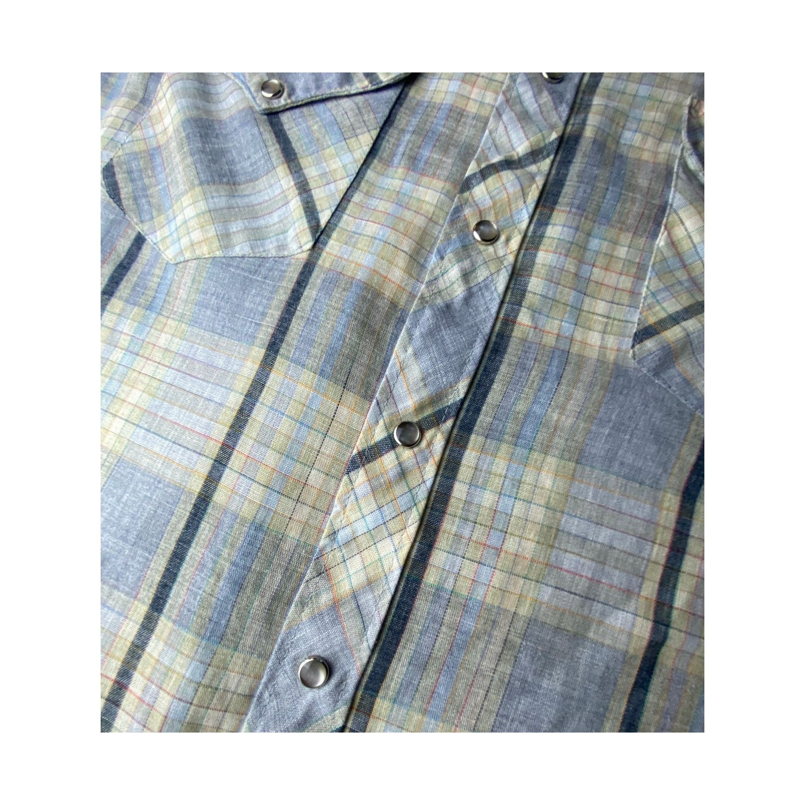 Carhartt Vintage Miller Western Wear Button up Shirt, Men 19x34 Size US XL / EU 56 / 4 - 4 Thumbnail