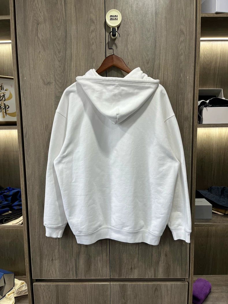 Balenciaga Balenciaga Email Logo White and Green Hoodie Size US S / EU 44-46 / 1 - 7 Thumbnail