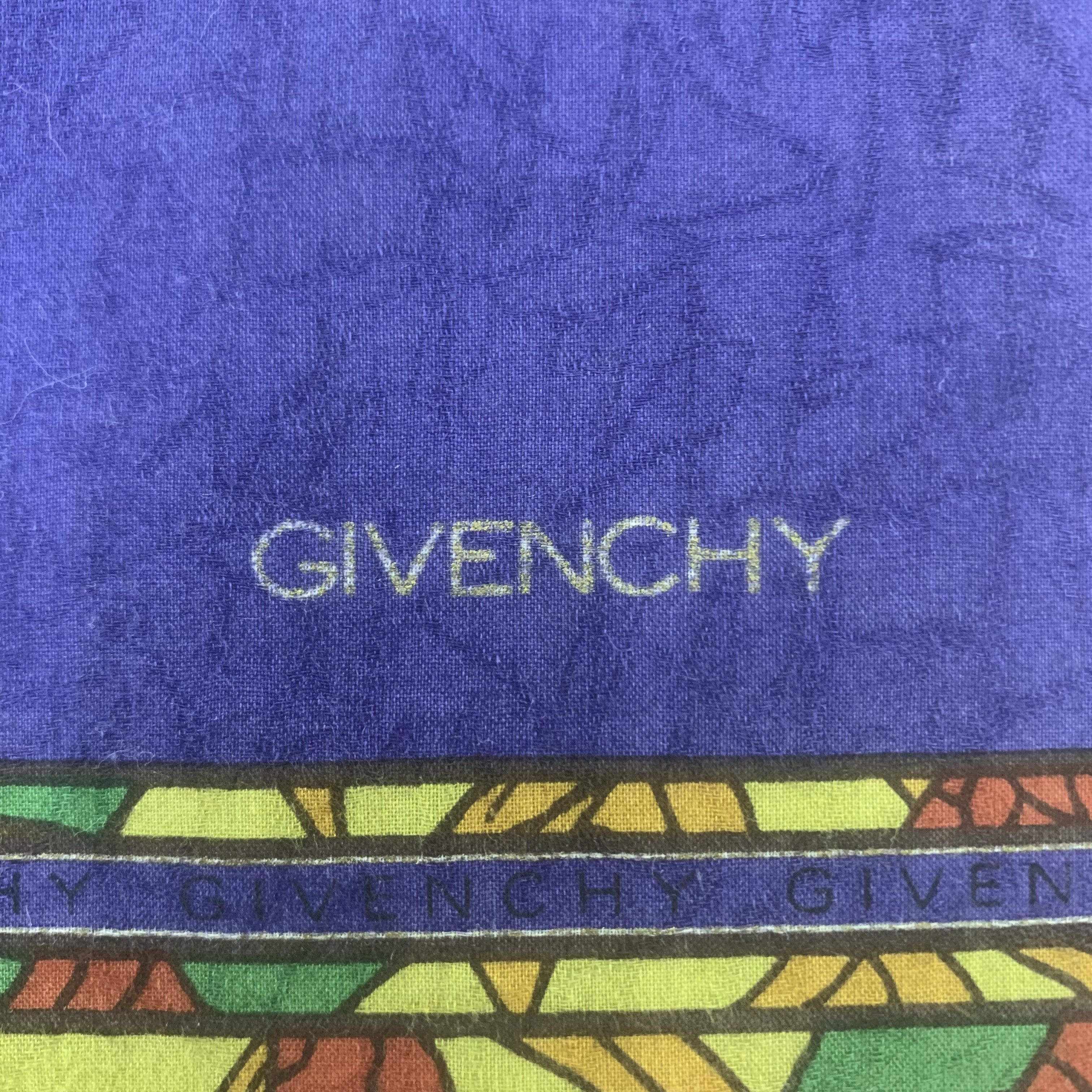 Vintage Givenchy Handkerchief Bandana Neckerchief Square TB3383 Size ONE SIZE - 4 Thumbnail