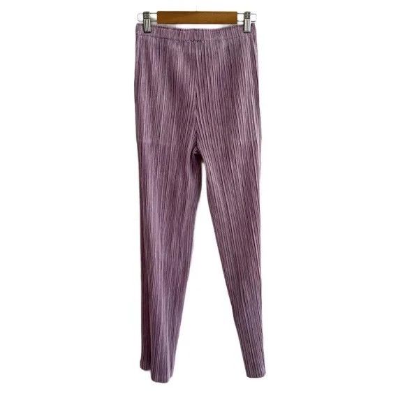 Issey Miyake issey miyake size:2 Purple pleated trousers 2505-Nextarrow Size 31" - 2 Thumbnail