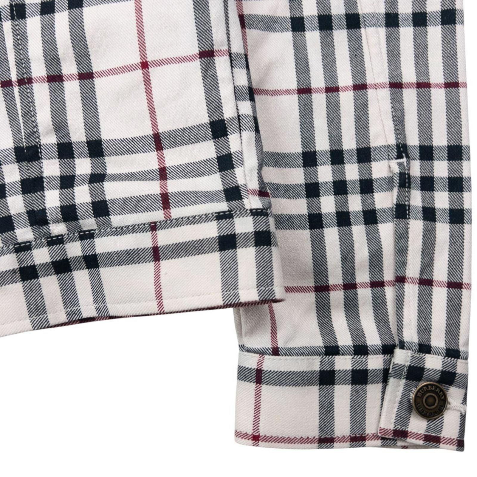 Burberry Vintage 2000s Burberry Nova Check Button Up Jacket Womens L Size L / US 10 / IT 46 - 5 Thumbnail