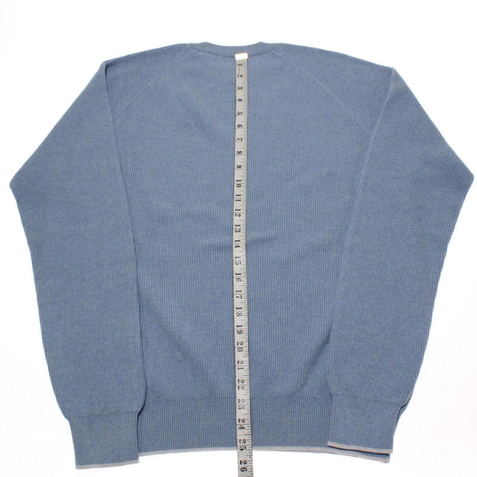 Luciano Barbera Luciano Barbera Sweater Size US M in Blue Size US M / EU 48-50 / 2 - 7 Thumbnail