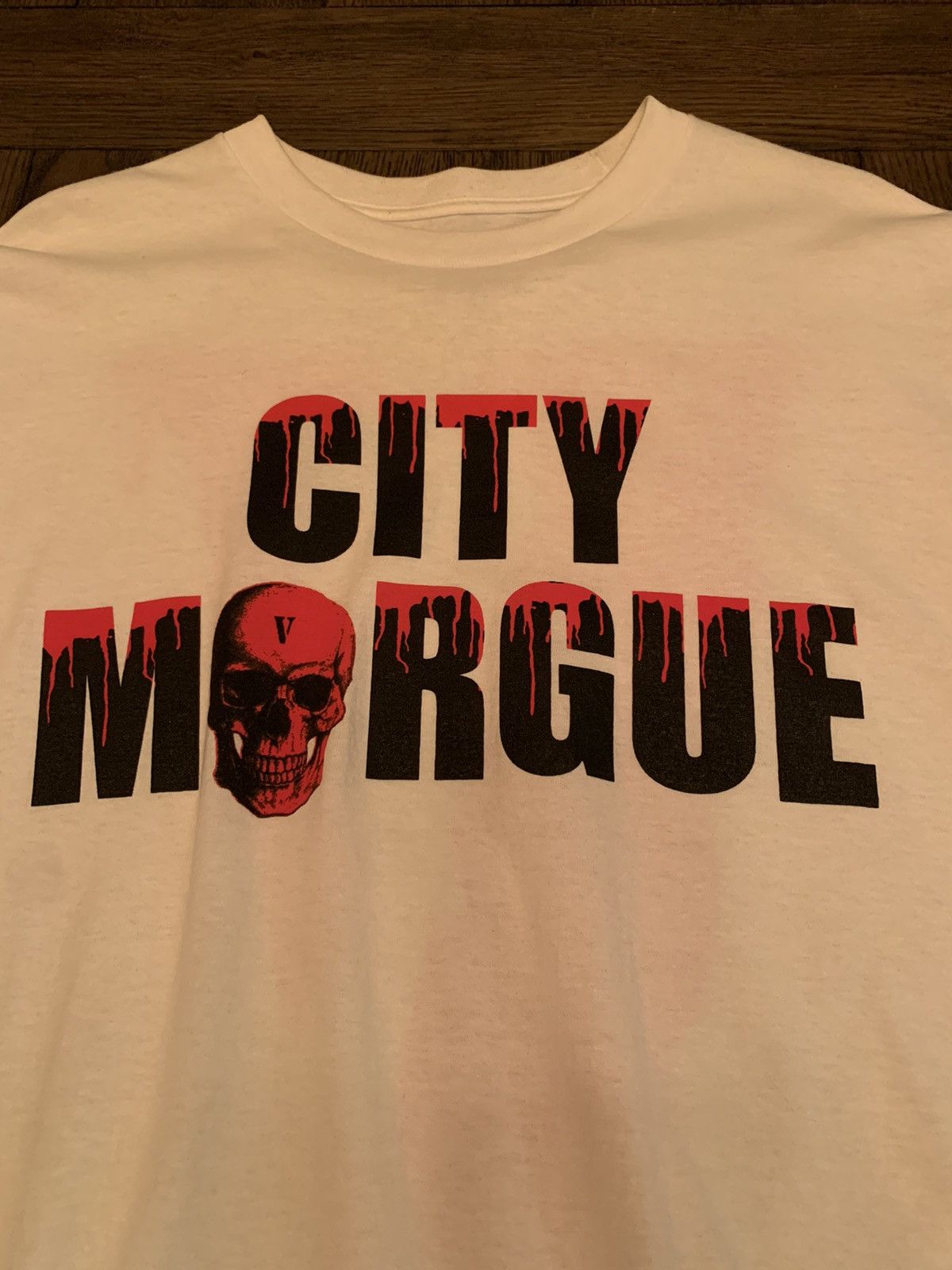 Vlone VLONE x City Morgue Tee Size US L / EU 52-54 / 3 - 3 Thumbnail