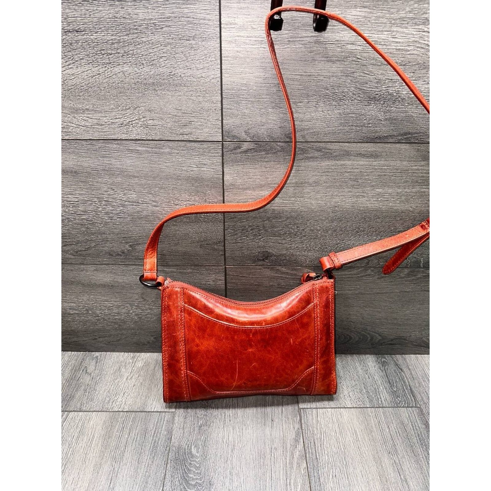 Frye Frye Melisa Leather Crossbody medium Red Bag B000459 Size ONE SIZE - 12 Thumbnail