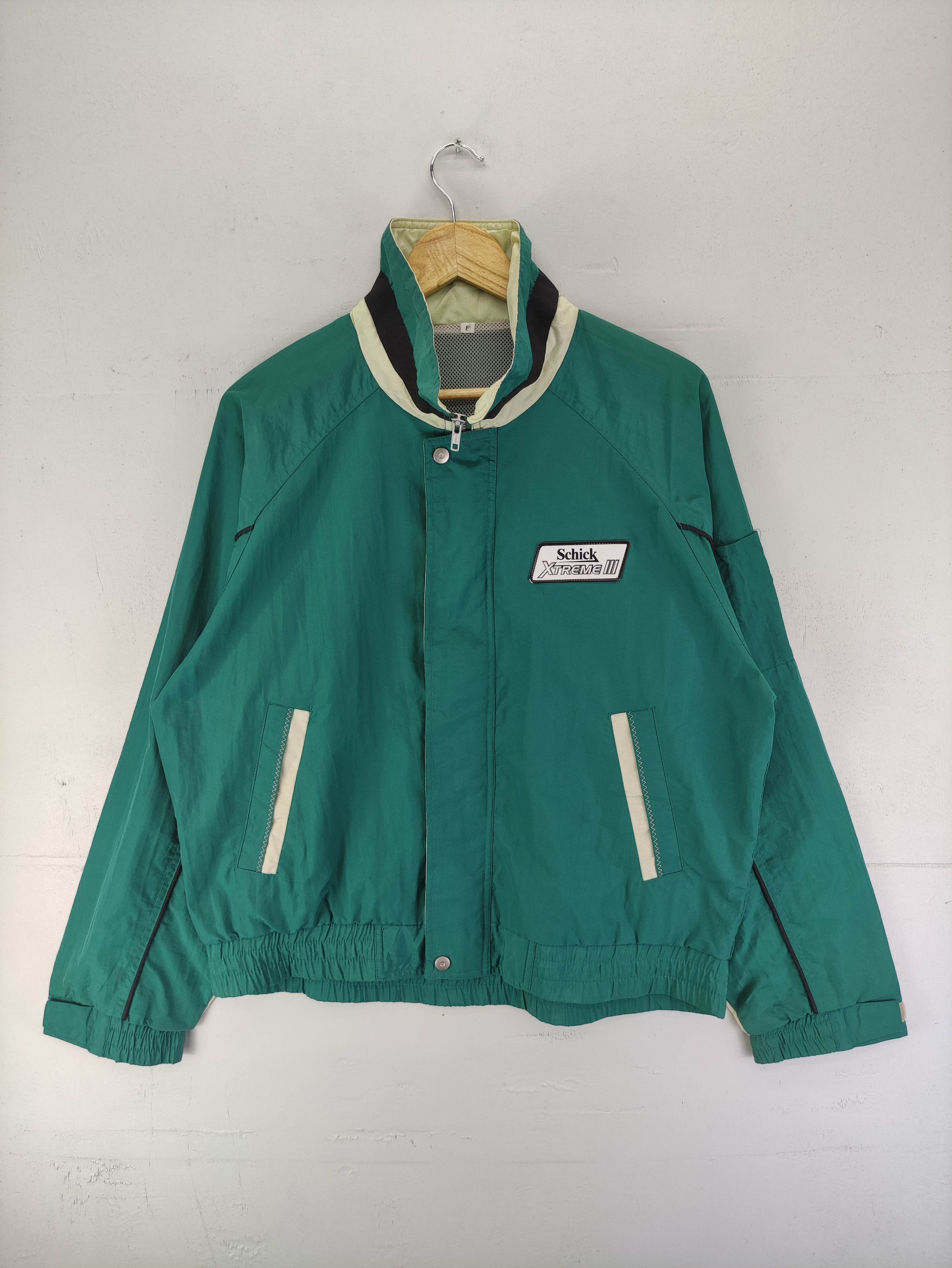 Japanese Brand Vintage Schick Xtreme Jacket Zipper Size US XL / EU 56 / 4 - 1 Thumbnail