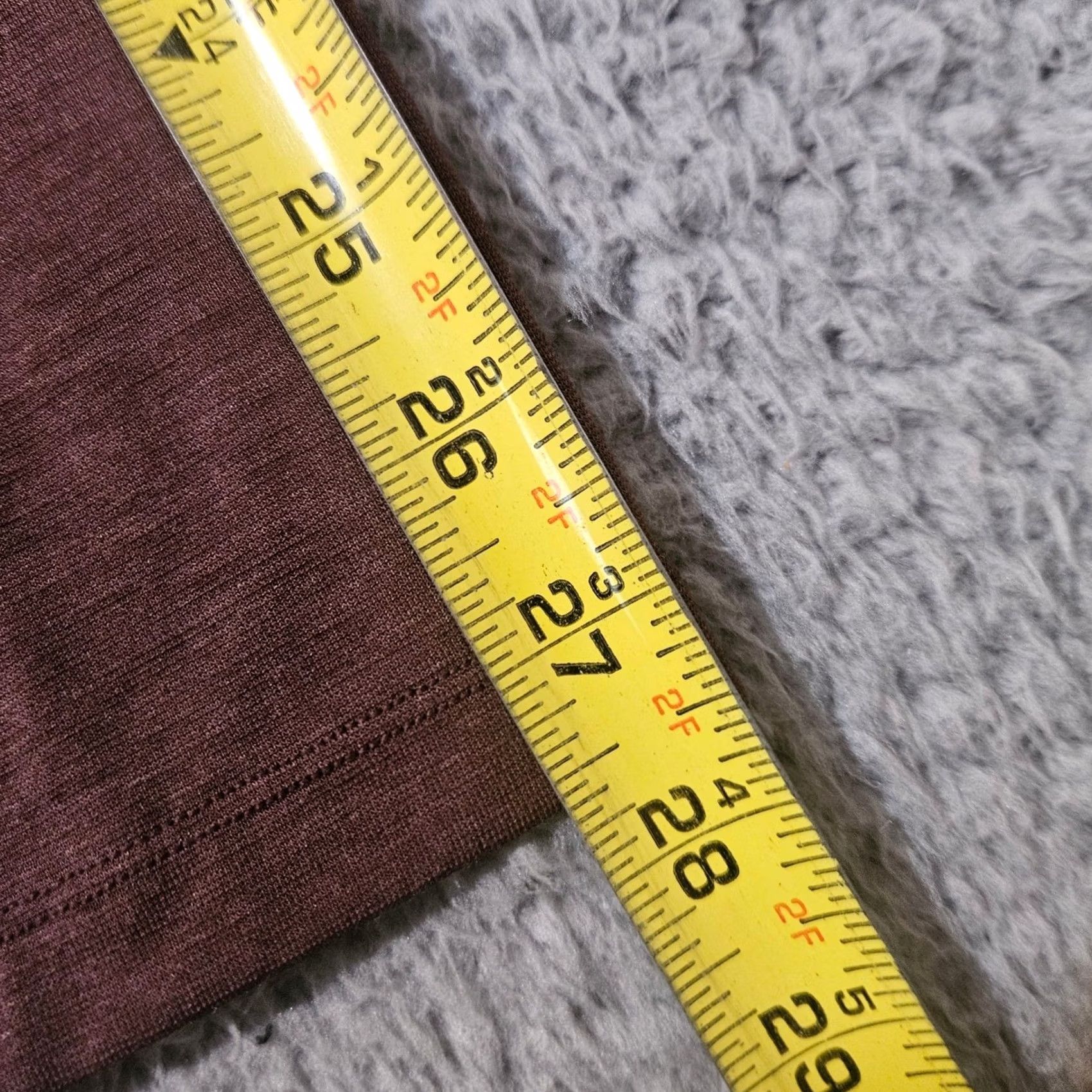 Lululemon Lululemon Mens Polo Shirt XL Maroon Red Performance Athletic Long Sleeve Size US XL / EU 56 / 4 - 5 Thumbnail