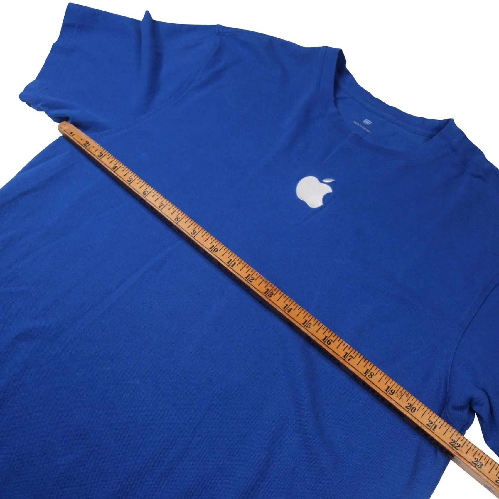 Apple VINTAGE Apple Computers T-Shirt Blue XL Mens Classic Logo Embroidered 9/10 Size US XL / EU 56 / 4 - 5 Thumbnail