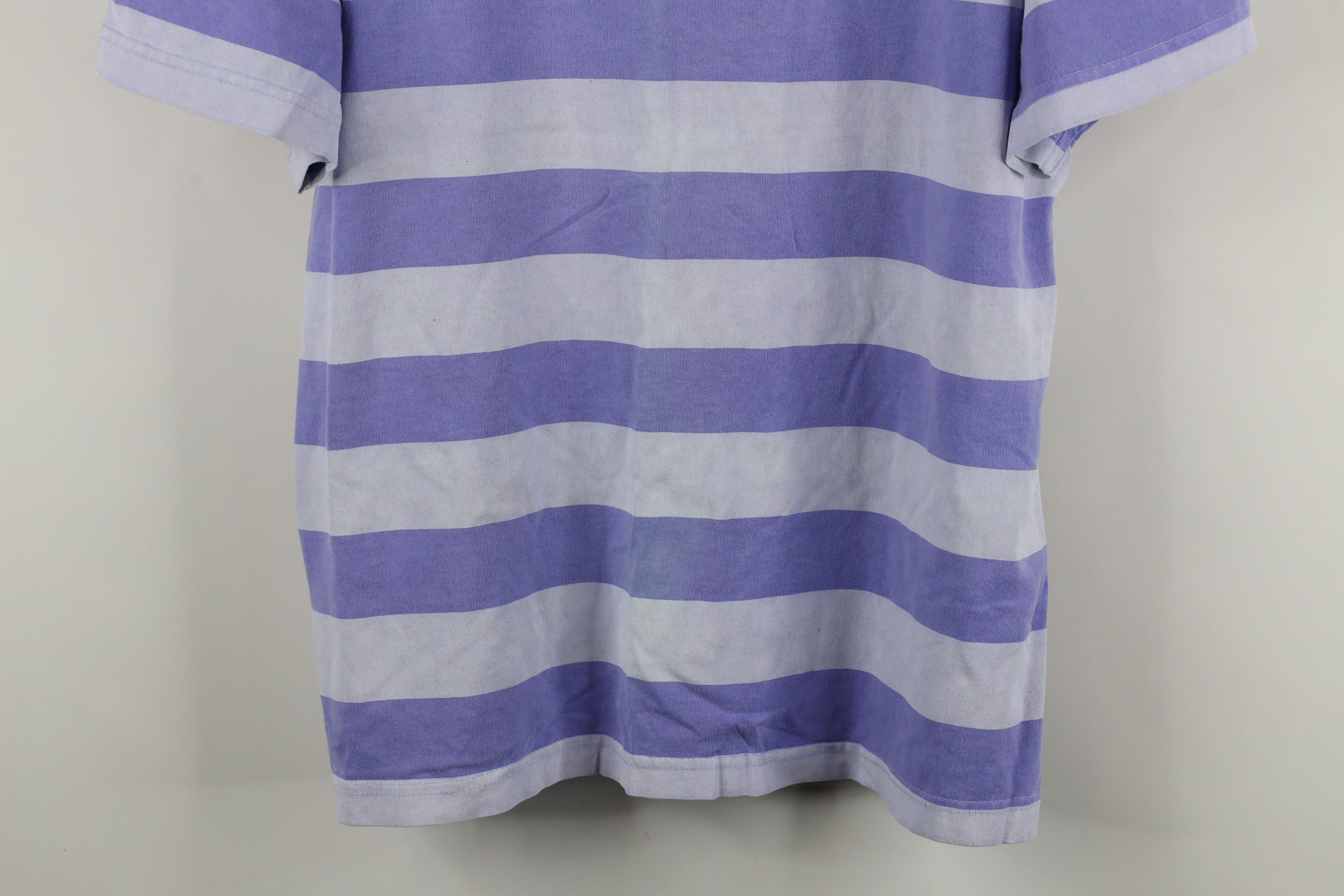 Vintage Vintage 90s Streetwear Baggy Striped T-Shirt Cotton USA Size US M / EU 48-50 / 2 - 3 Thumbnail
