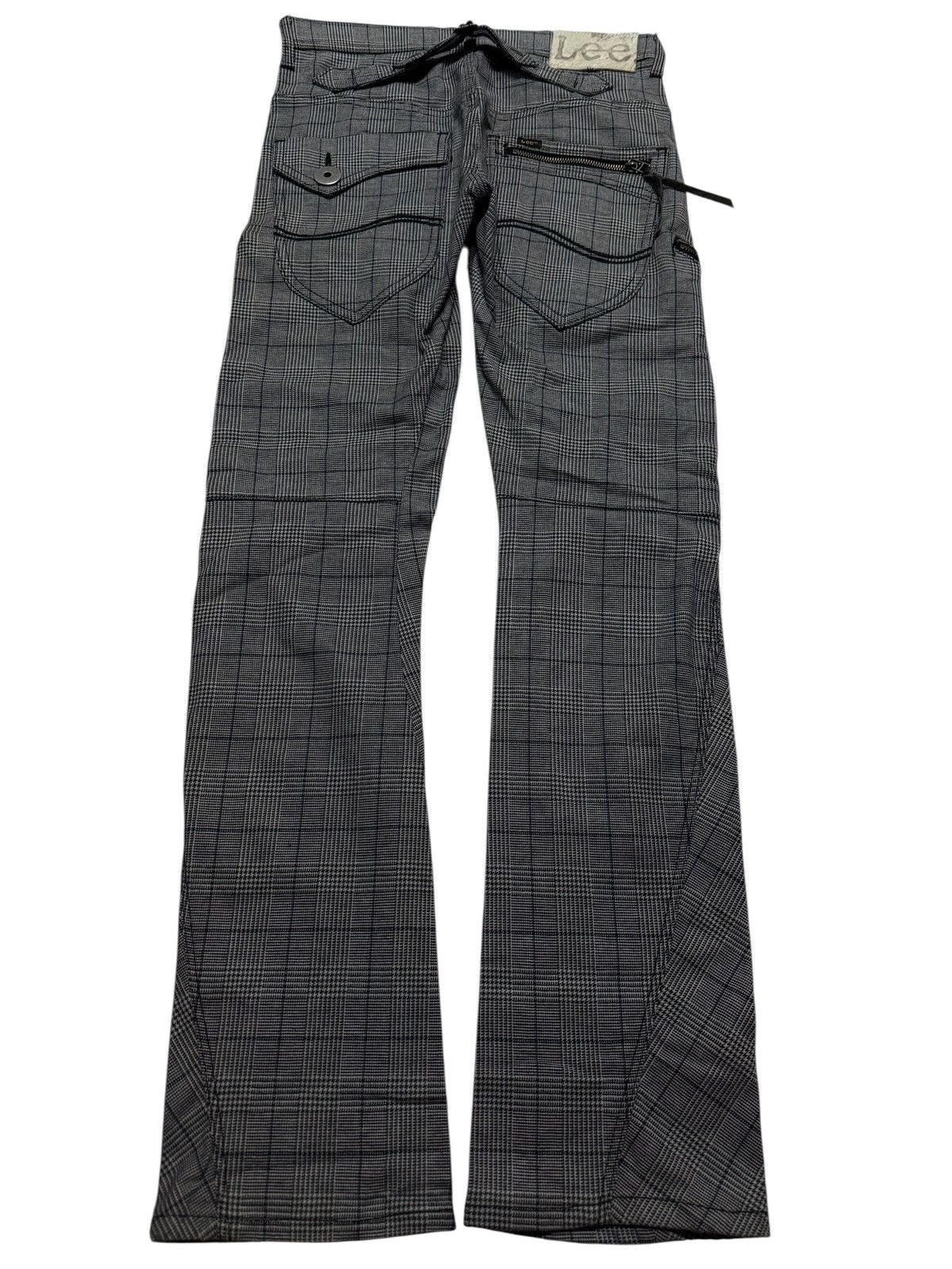 Lee RARE VINTAGE LEE COWBOY TARTAN ZIPPER CARGO BUCKLE BACK Size US 29 - 1 Thumbnail