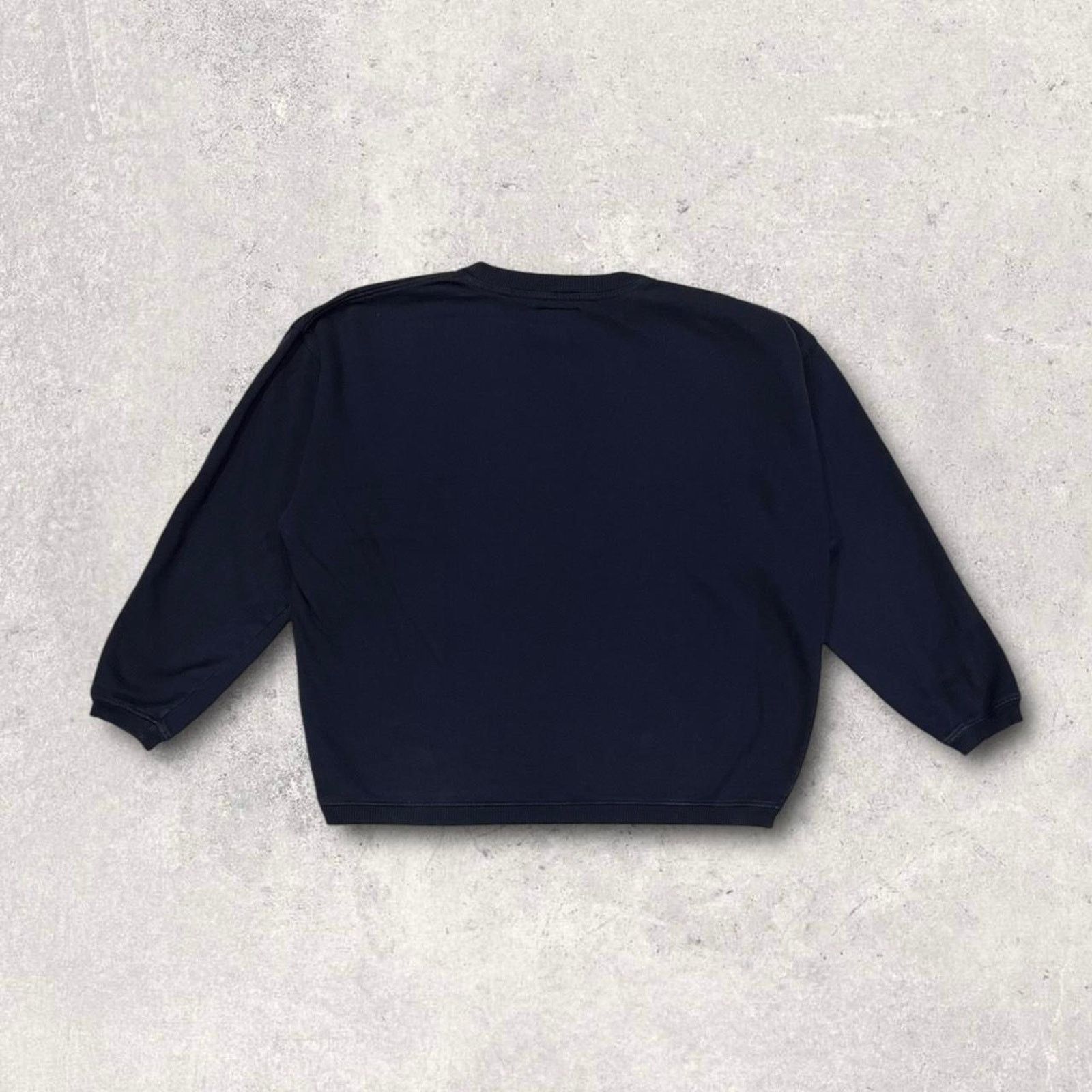 B.U.M Equipment B.U.M. Equipment (Vintage) Navy Blue Crewneck Sweatshirt Size US M / EU 48-50 / 2 - 3 Thumbnail