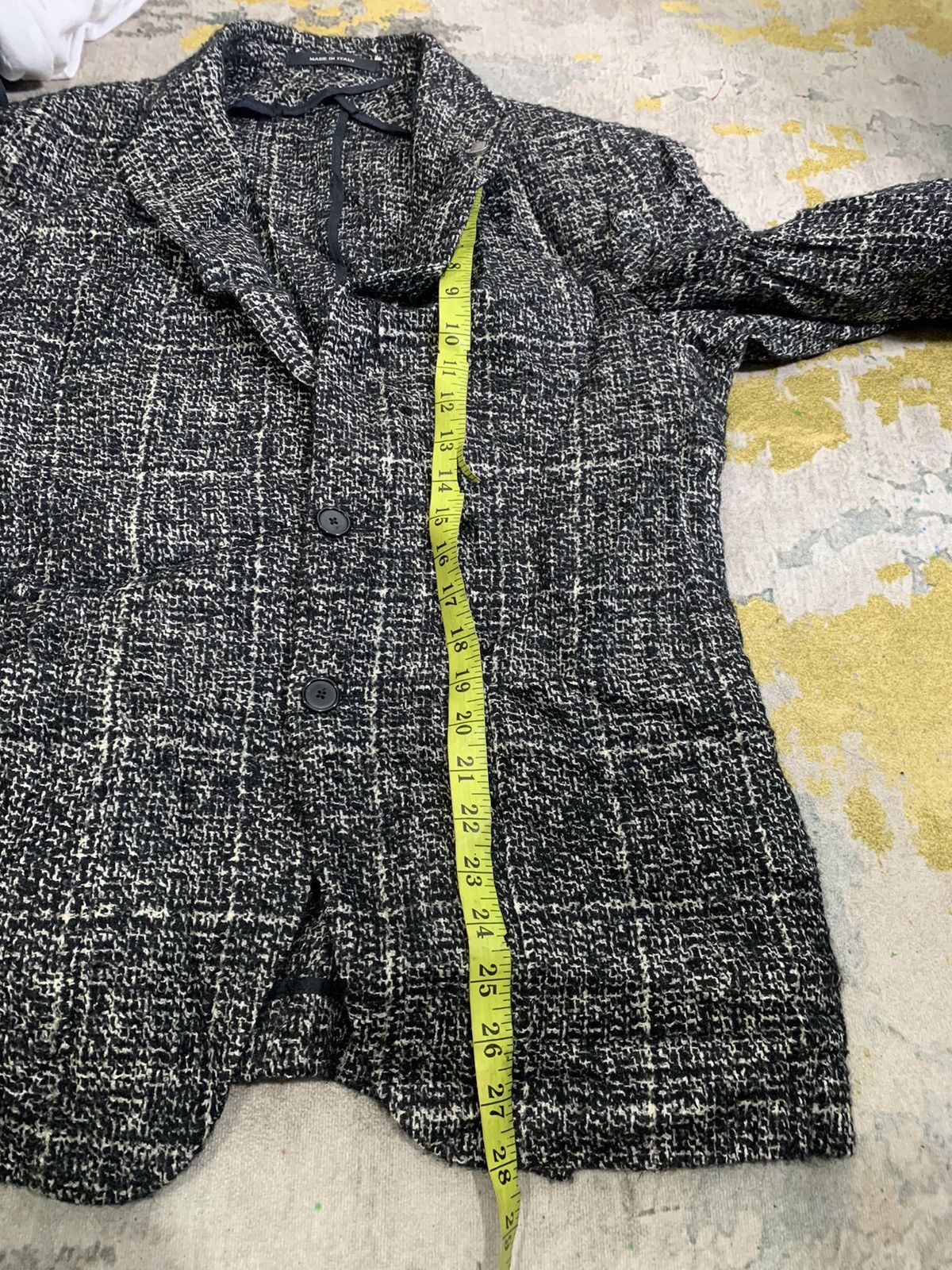 Tagliatore Tagliatore Grey Tartan Blazer Size US M / EU 48-50 / 2 - 15 Thumbnail
