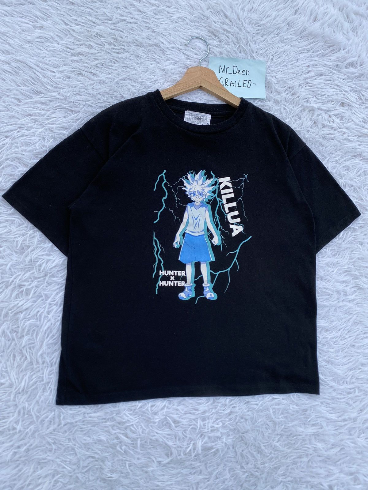 Anime Rare Vintage Hunter x Hunter Anime KILLUA Tee Size US M / EU 48-50 / 2 - 3 Thumbnail