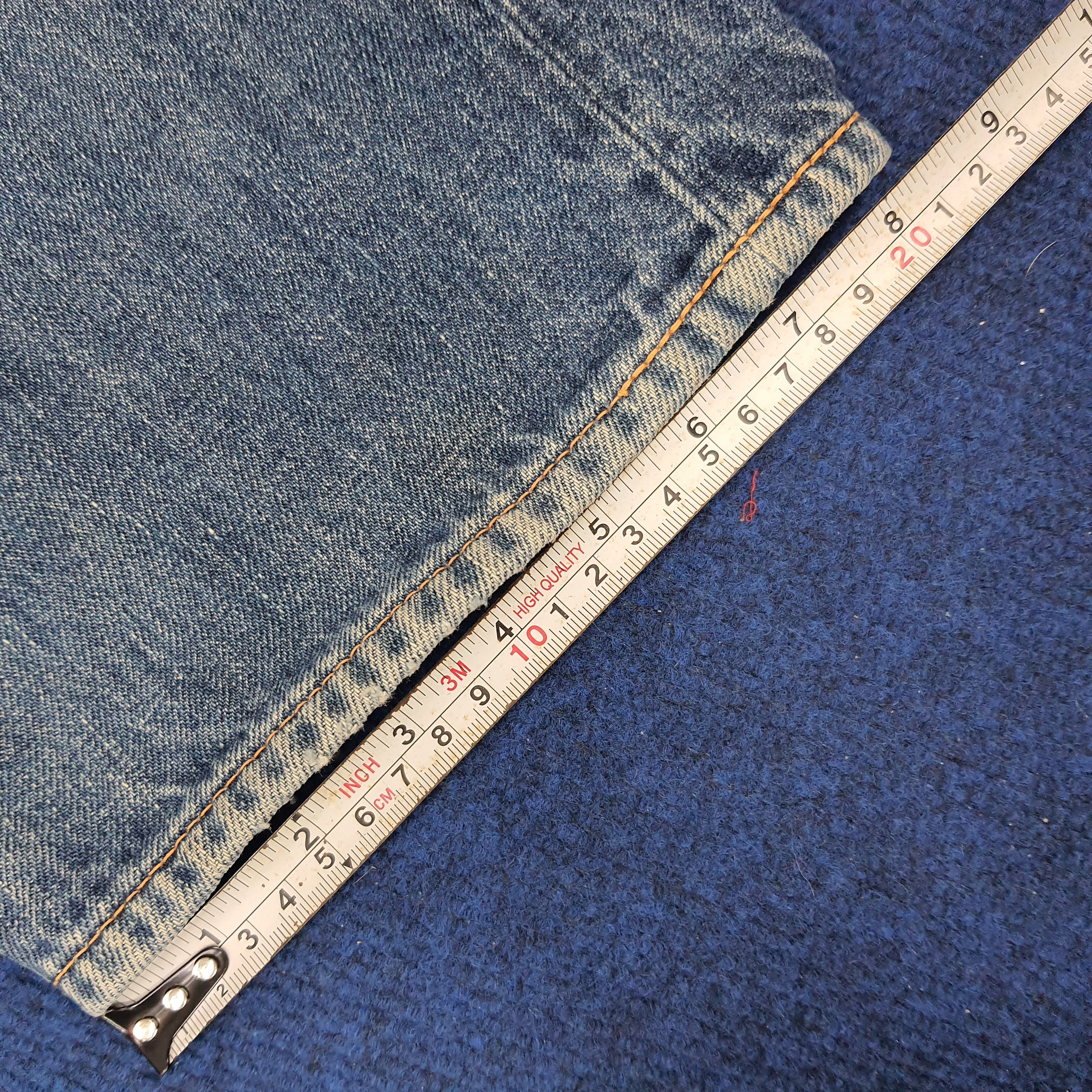 Evisu Vintage Evisu Salvadge Japan Brand Custom Daicock Jeans Size US 27 - 14 Thumbnail