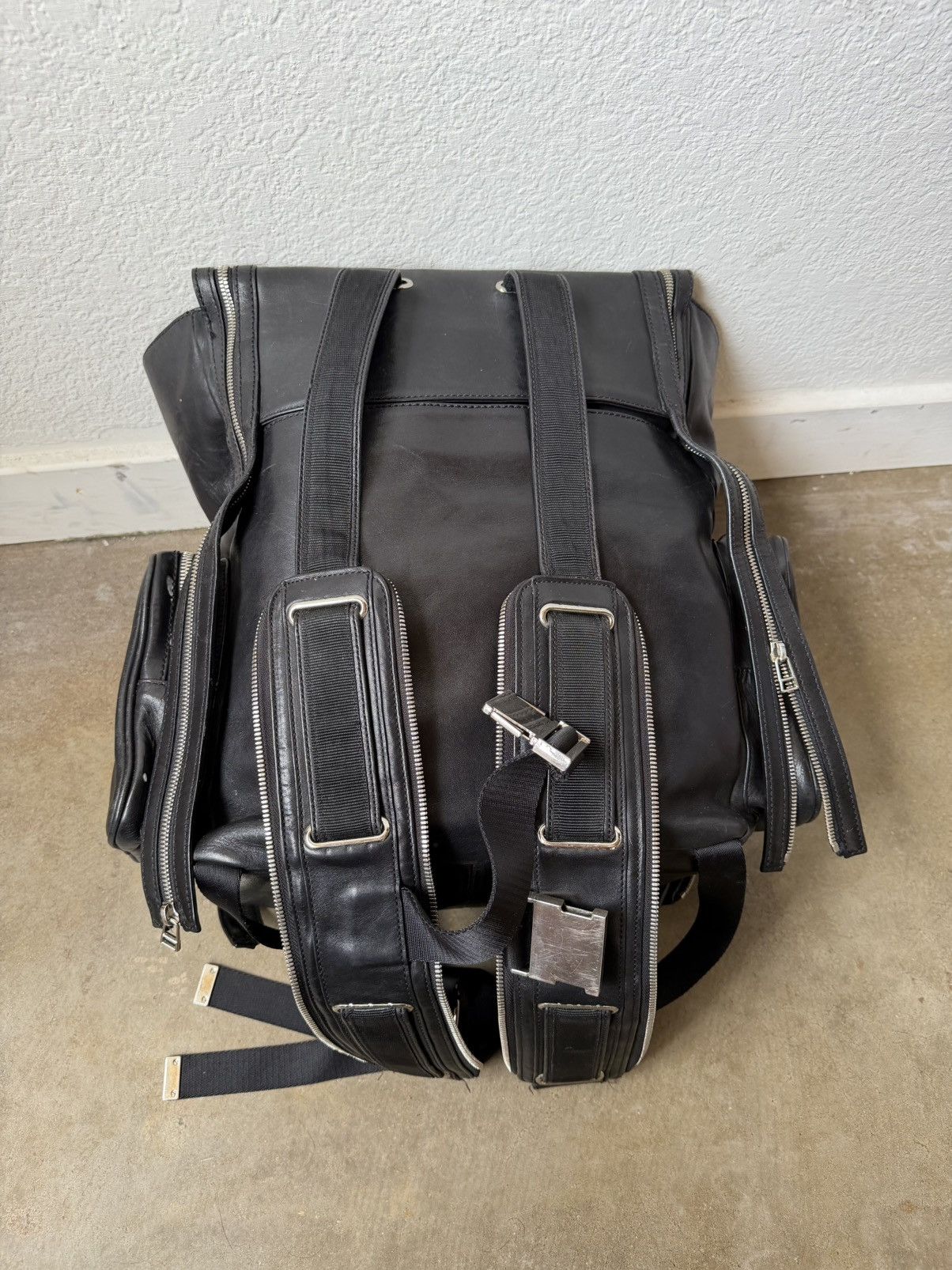 Hood By Air Hood By Air Leather Parachute Bag Size ONE SIZE - 4 Thumbnail