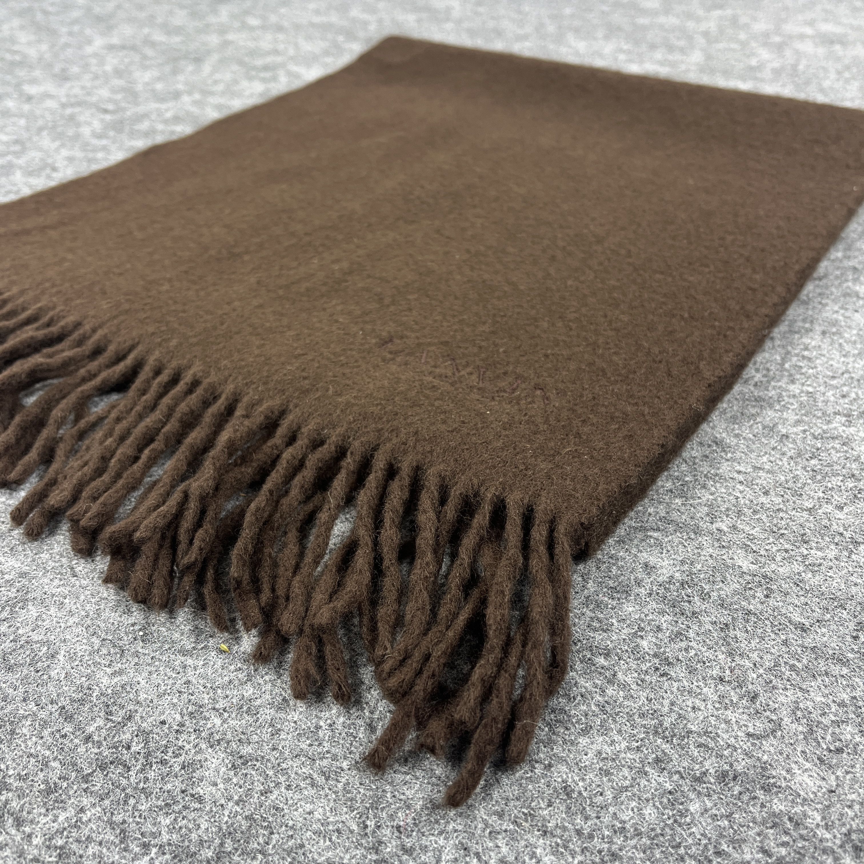 Lanvin Lanvin Cashmere Scarf / Muffler / Neckwear T1031 Size ONE SIZE - 9 Thumbnail