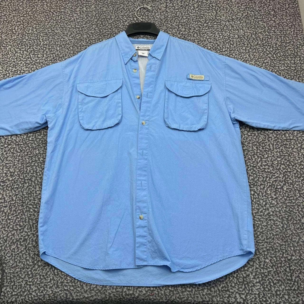 Other Columbia PFG Shirt Men Fishing Button Up Short Sleeve L Size US L / EU 52-54 / 3 - 1 Thumbnail
