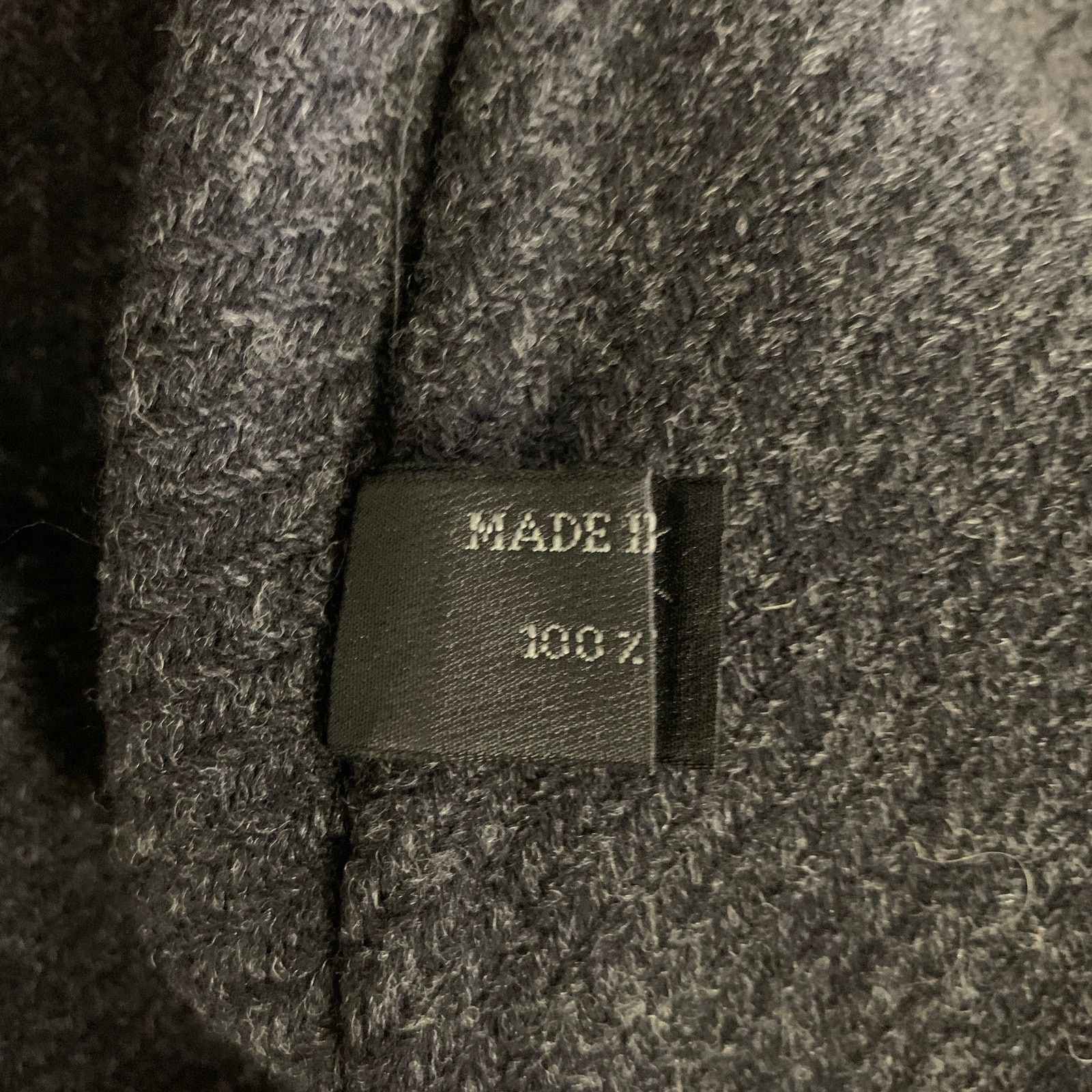 Prada PRADA Size 2 Grey Dark Grey Wool Blend Mini Skirt Size 26" / US 2 / IT 38 - 4 Thumbnail