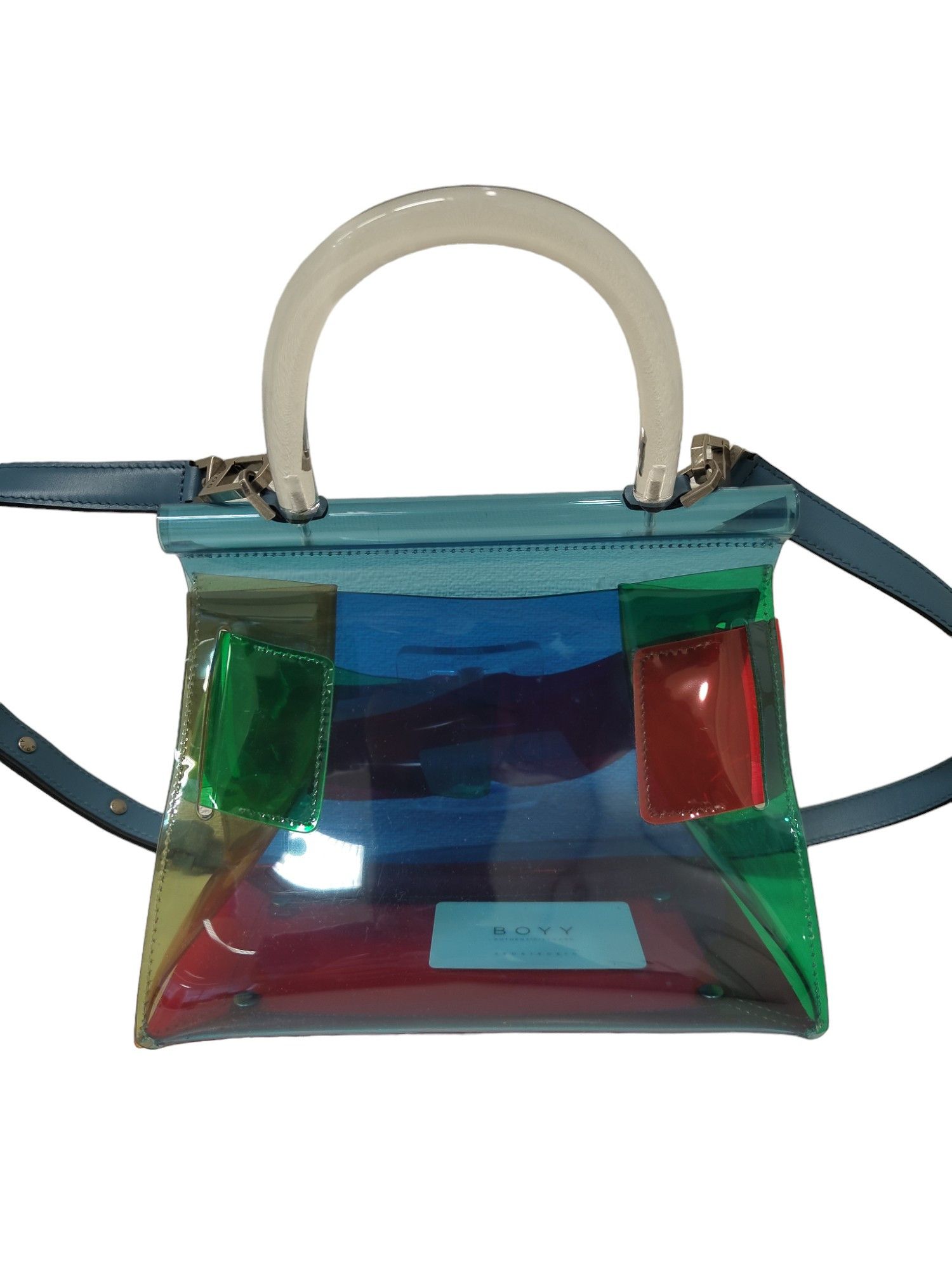BOYY Multi Color PVC Handbag Size ONE SIZE - 1 Thumbnail