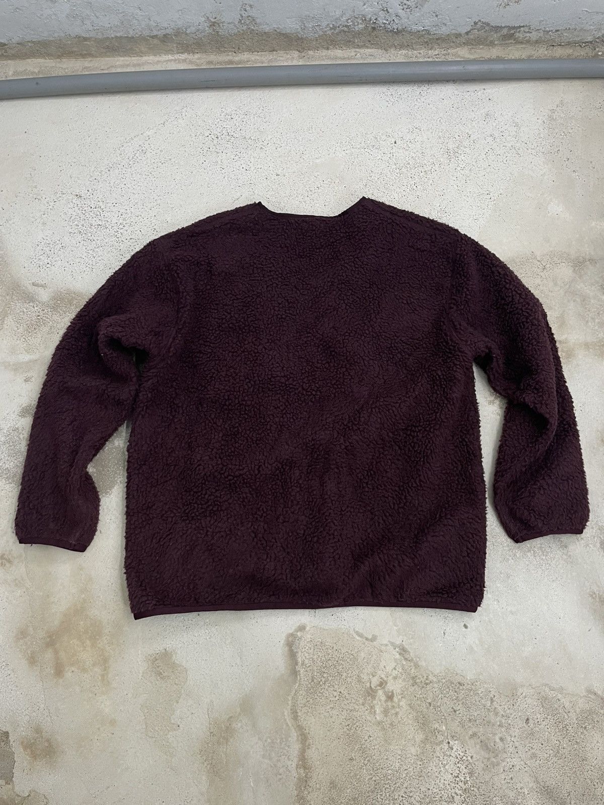 GU GU Fleece Sweater Winter Maroon Size US L / EU 52-54 / 3 - 2 Thumbnail
