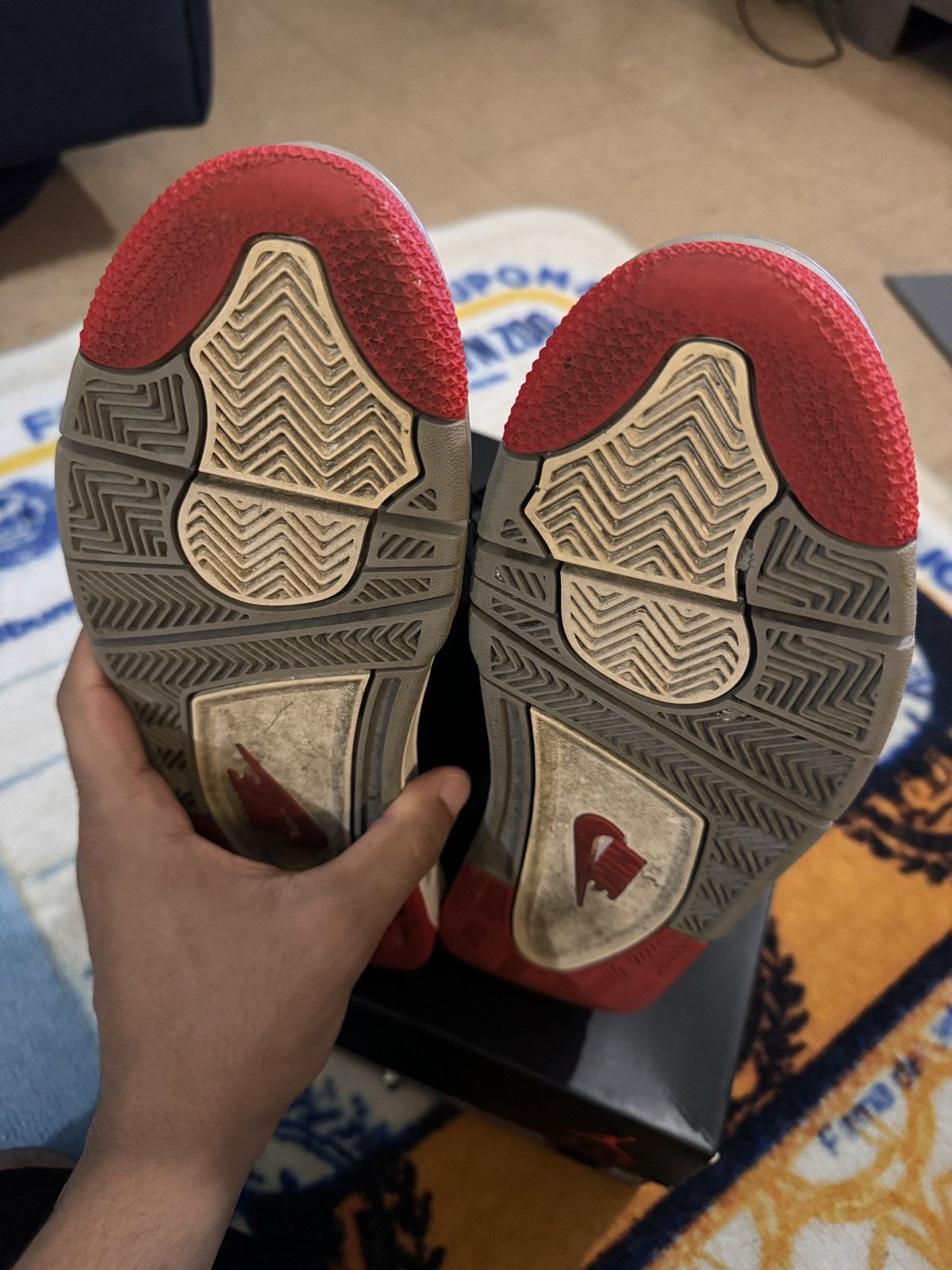 Jordan Brand Jordan Bred 4 Size US 10 / EU 43 - 9 Thumbnail