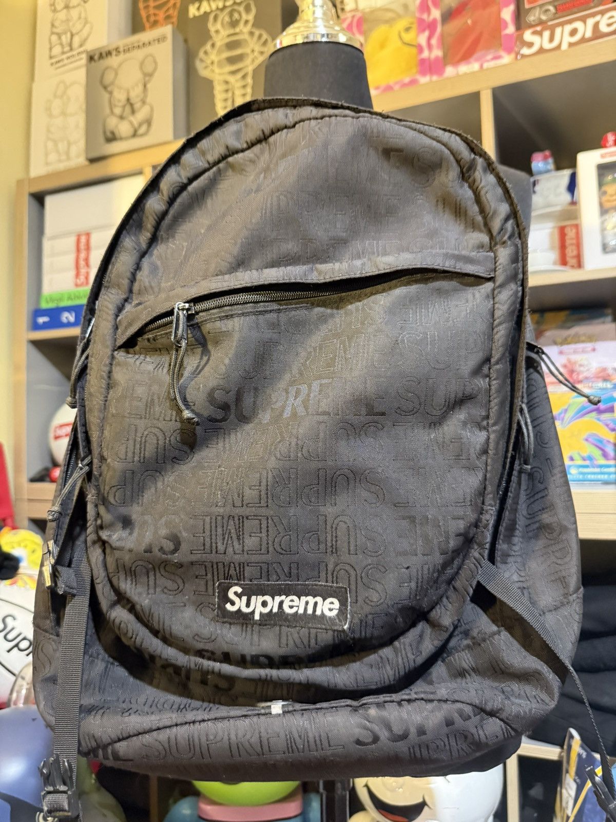 Supreme Supreme Black Backpack SS19 Size ONE SIZE - 2 Thumbnail