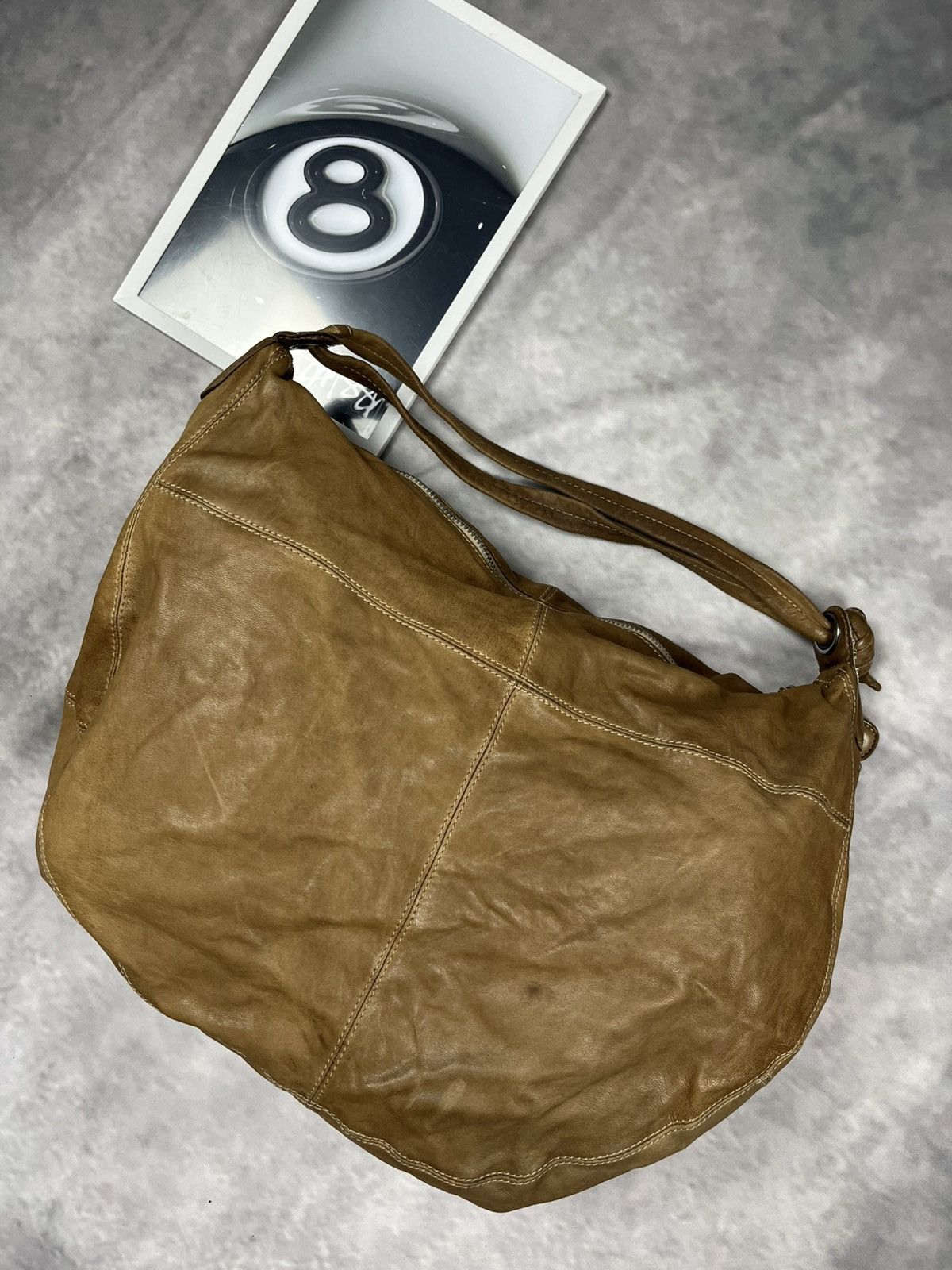 Sergio Rossi Vintage Sissi Rossi Made Italy Large Soft Leather Hobo Bag Size ONE SIZE - 5 Thumbnail