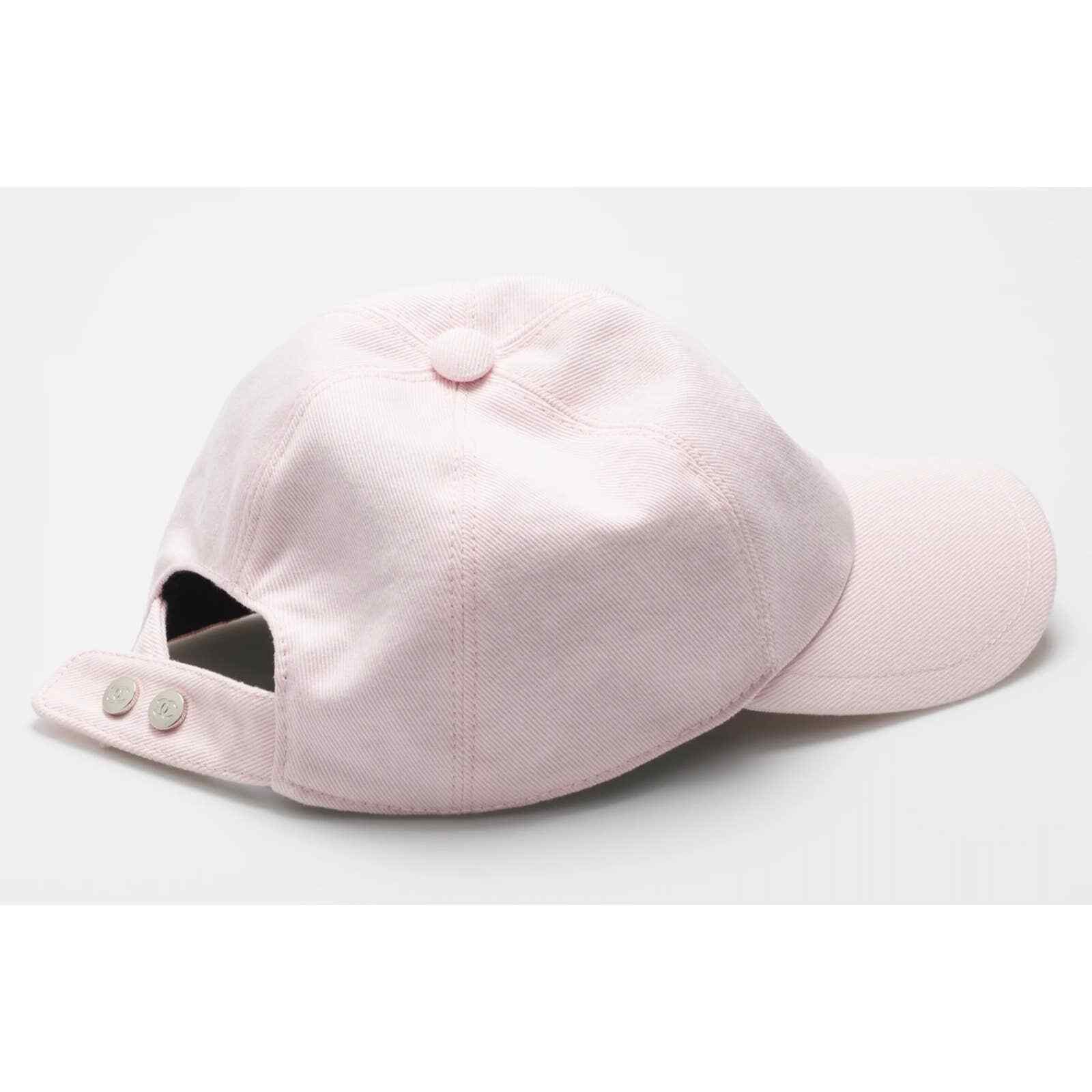 Chanel Chanel 22P Gold Sequin CC Logo Baseball Cap Curved Peak Hat Size ONE SIZE - 8 Thumbnail
