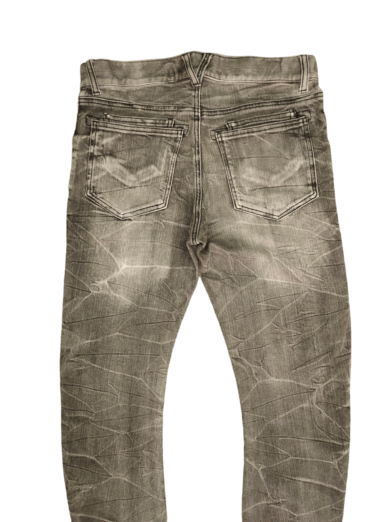semanticdesign Semantic Design Japan Clawmark Curved Skinny Denim Pants Size US 30 / EU 46 - 11 Thumbnail