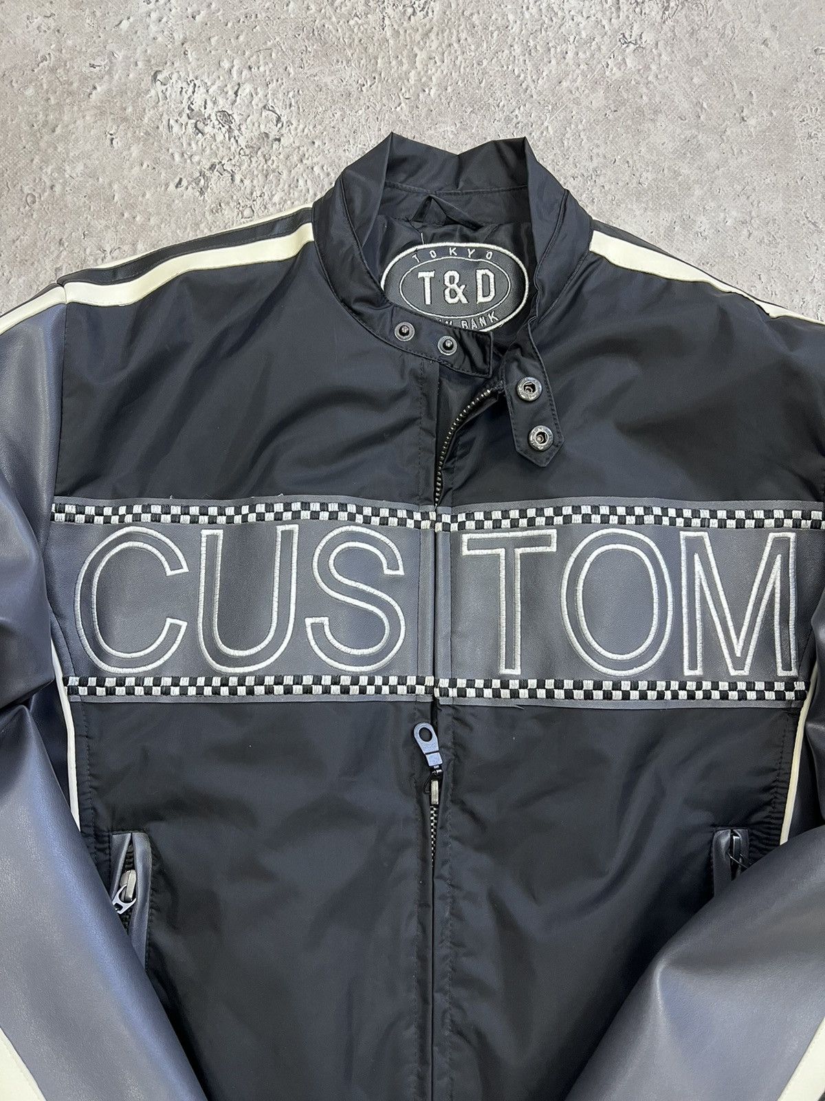 Vintage Vintage JAPANESE 90's F1 Leather Racing Jacket Size US S / EU 44-46 / 1 - 3 Thumbnail