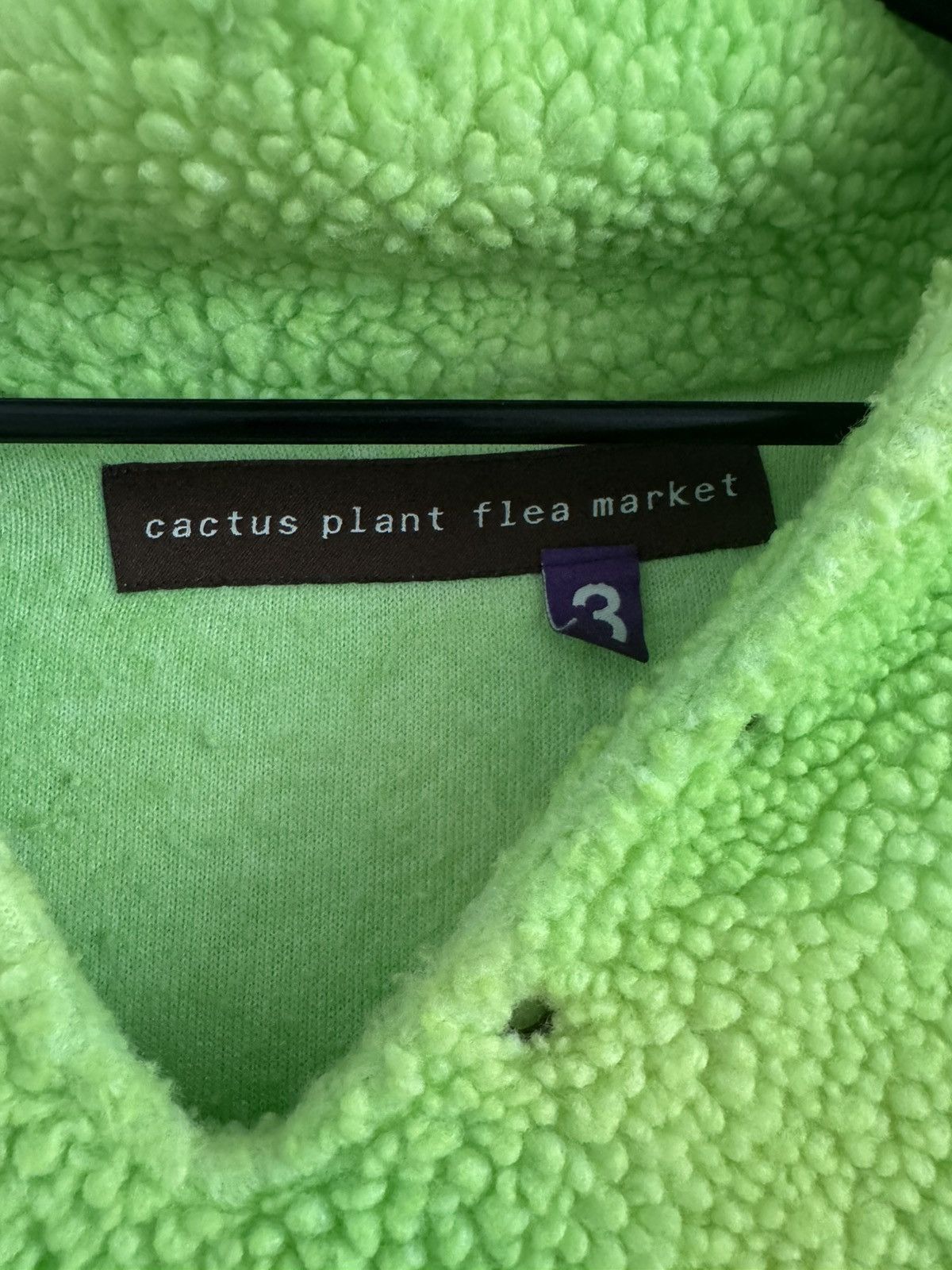 Cactus Plant Flea Market × Human Made CPFM Neon Green Cowboy Pullover Size Large Size US L / EU 52-54 / 3 - 3 Thumbnail