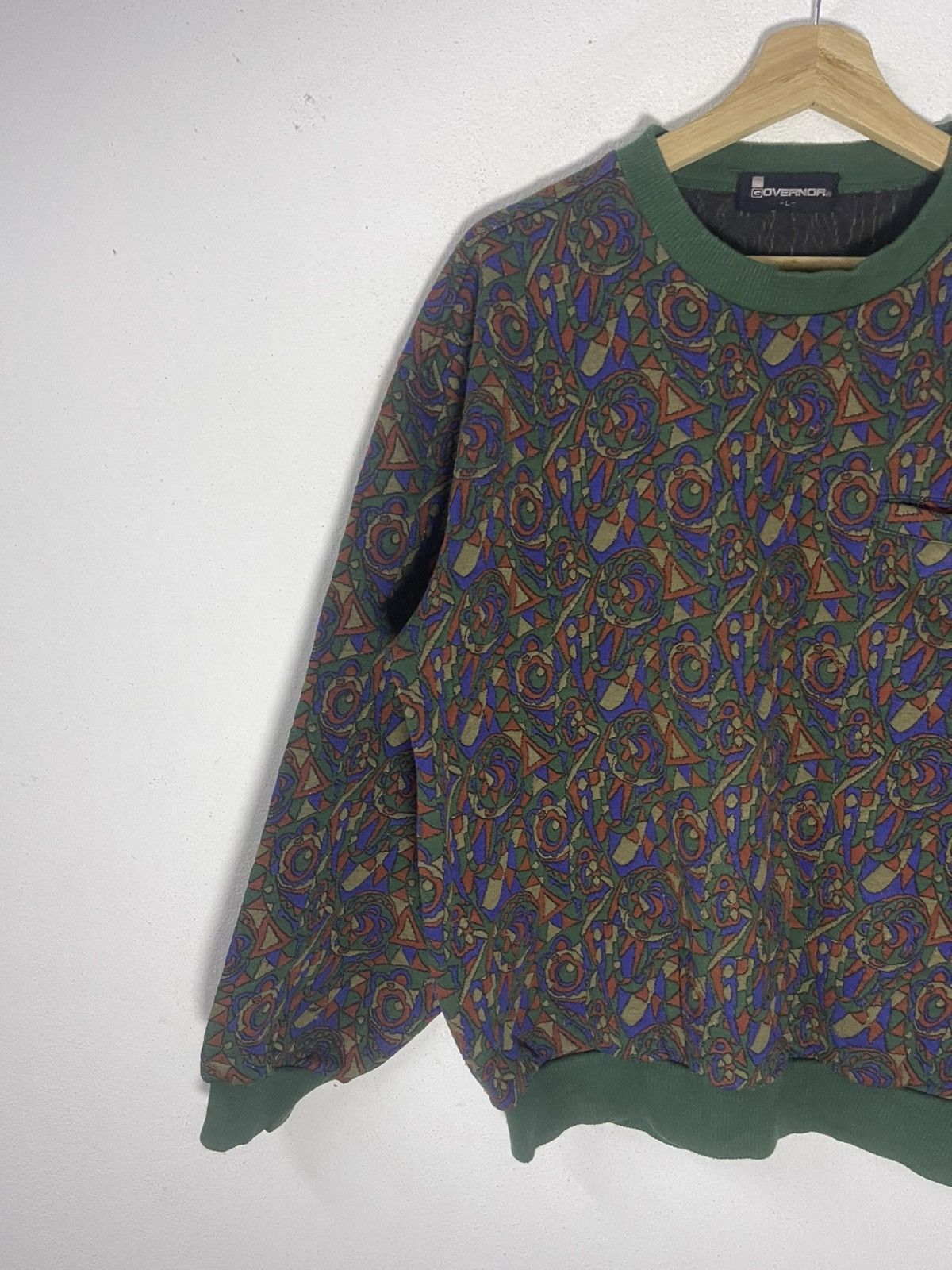 Vintage Vintage GOVERNOR Brand Sweatshirt Size US L / EU 52-54 / 3 - 3 Thumbnail