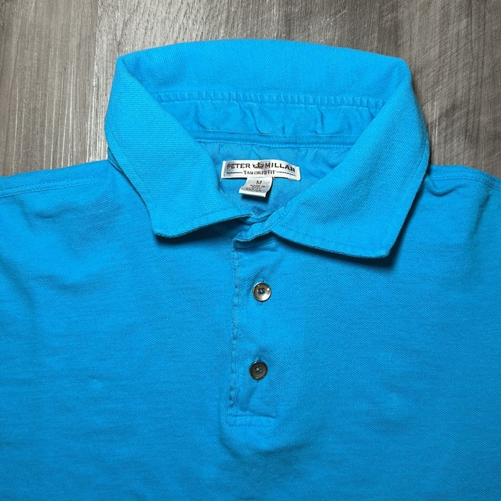 Peter Millar Peter Millar Tailored Fit Pima Cotton Polo - Medium Size US M / EU 48-50 / 2 - 5 Thumbnail
