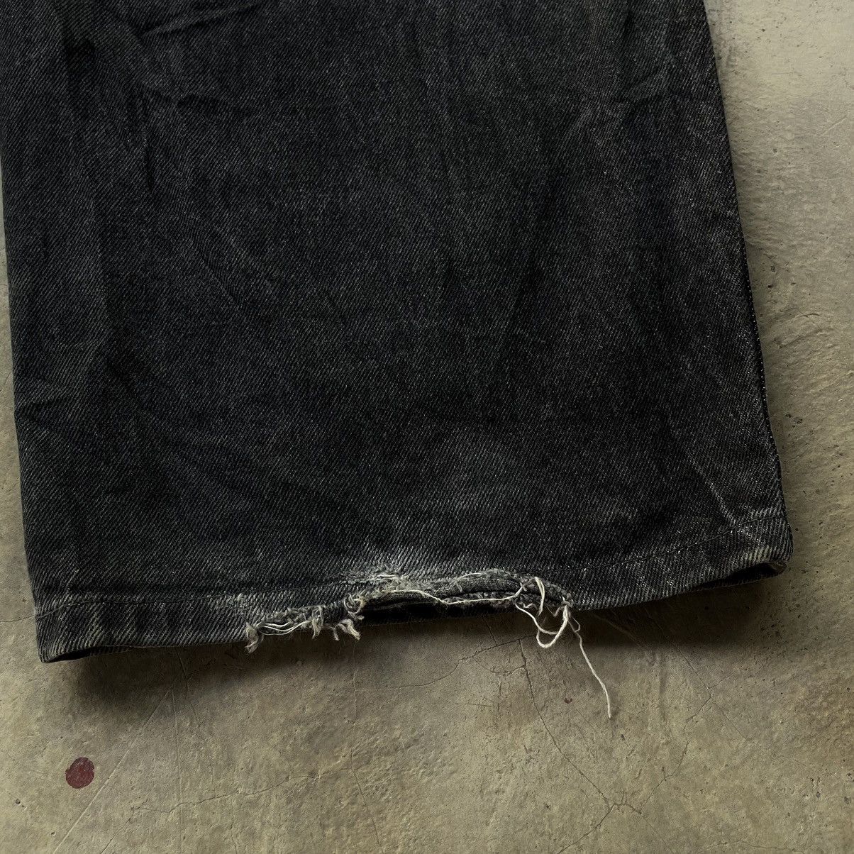 Southpole VINTAGE Y2K BAGGY SOUTHPOLE DISTRESSED HIPHOP SKATE JEANS Size US 35 - 19 Thumbnail